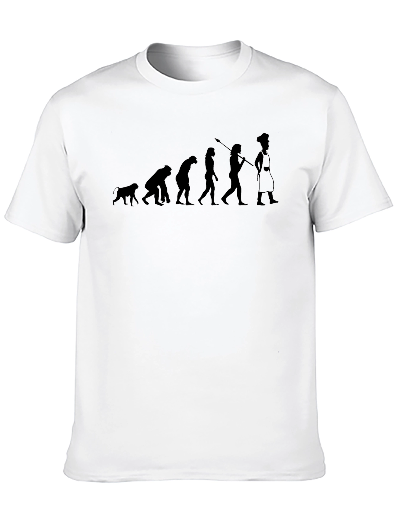 Chef Evolution T-Shirt - Humorous Culinary Apparel