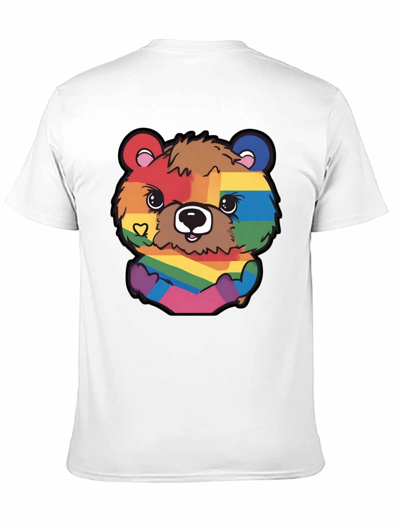 Rainbow Bear Graphic T-Shirt Pride
