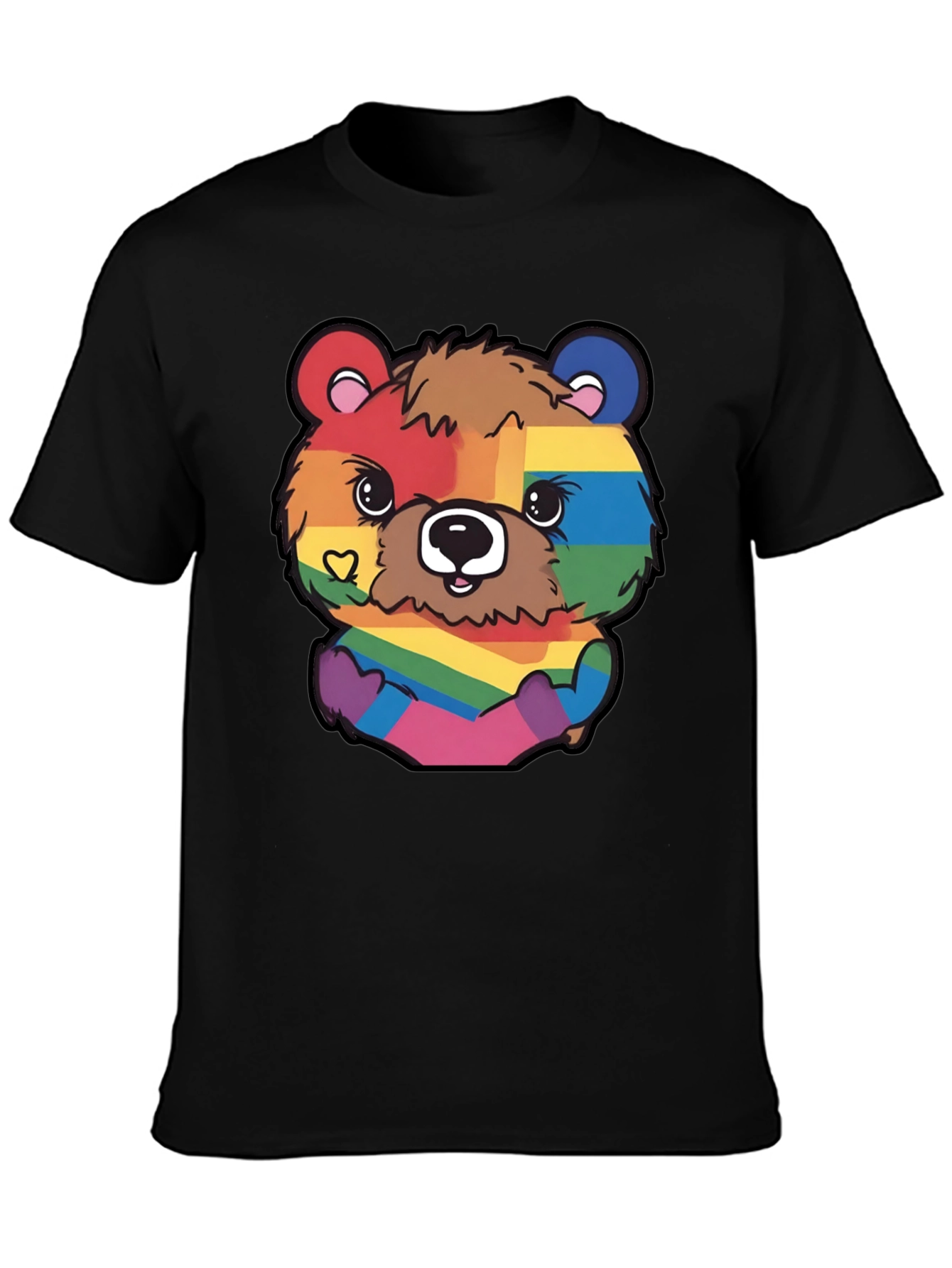 Rainbow Bear Graphic T-Shirt Pride