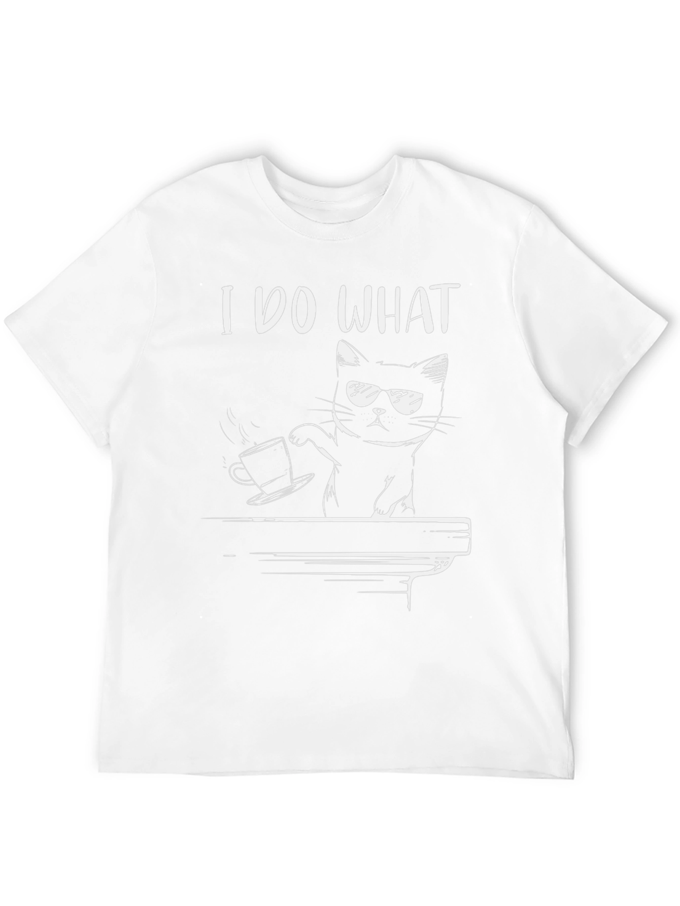 I Do What I Want Cat T-Shirt