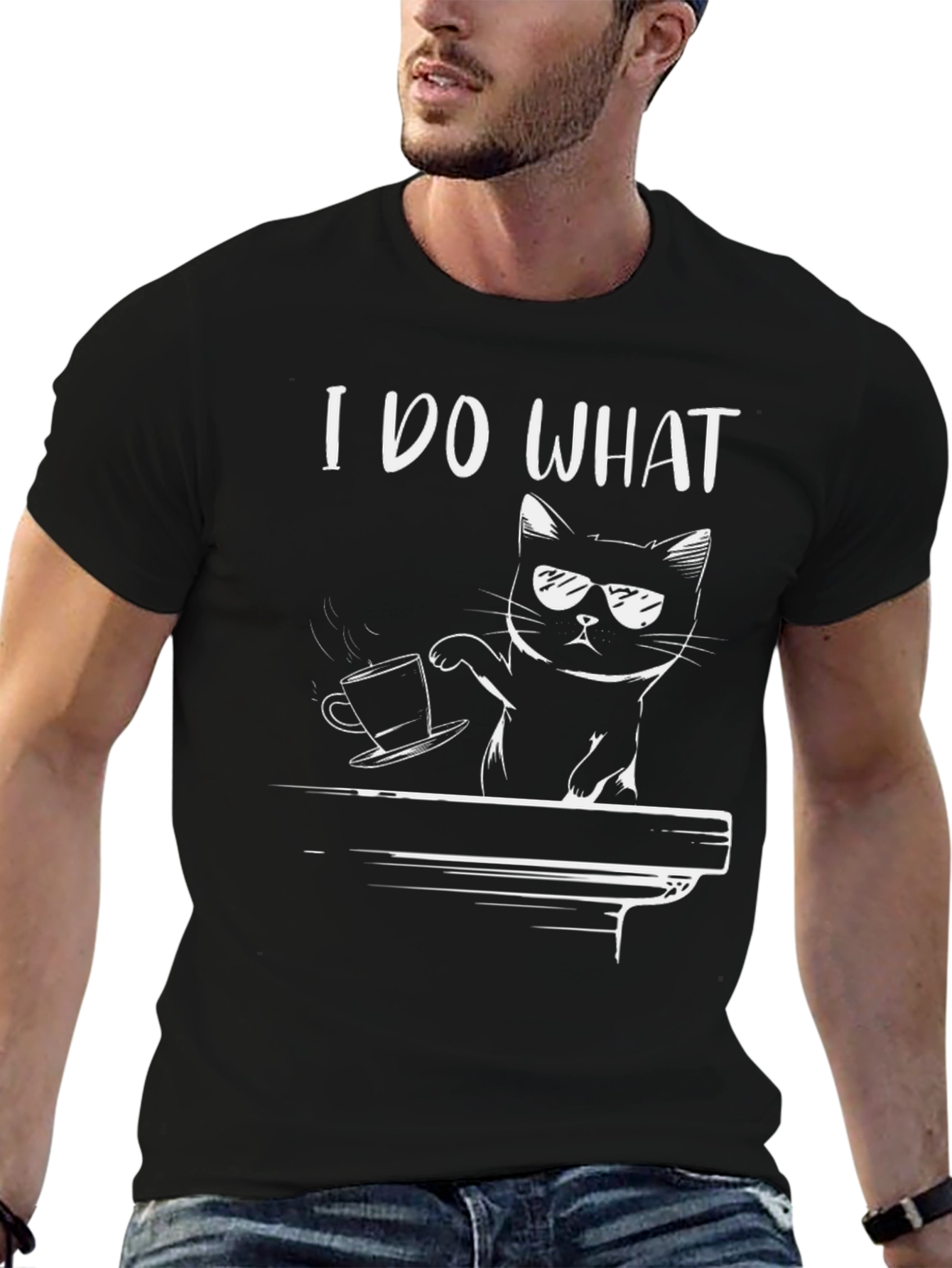 I Do What I Want Cat T-Shirt