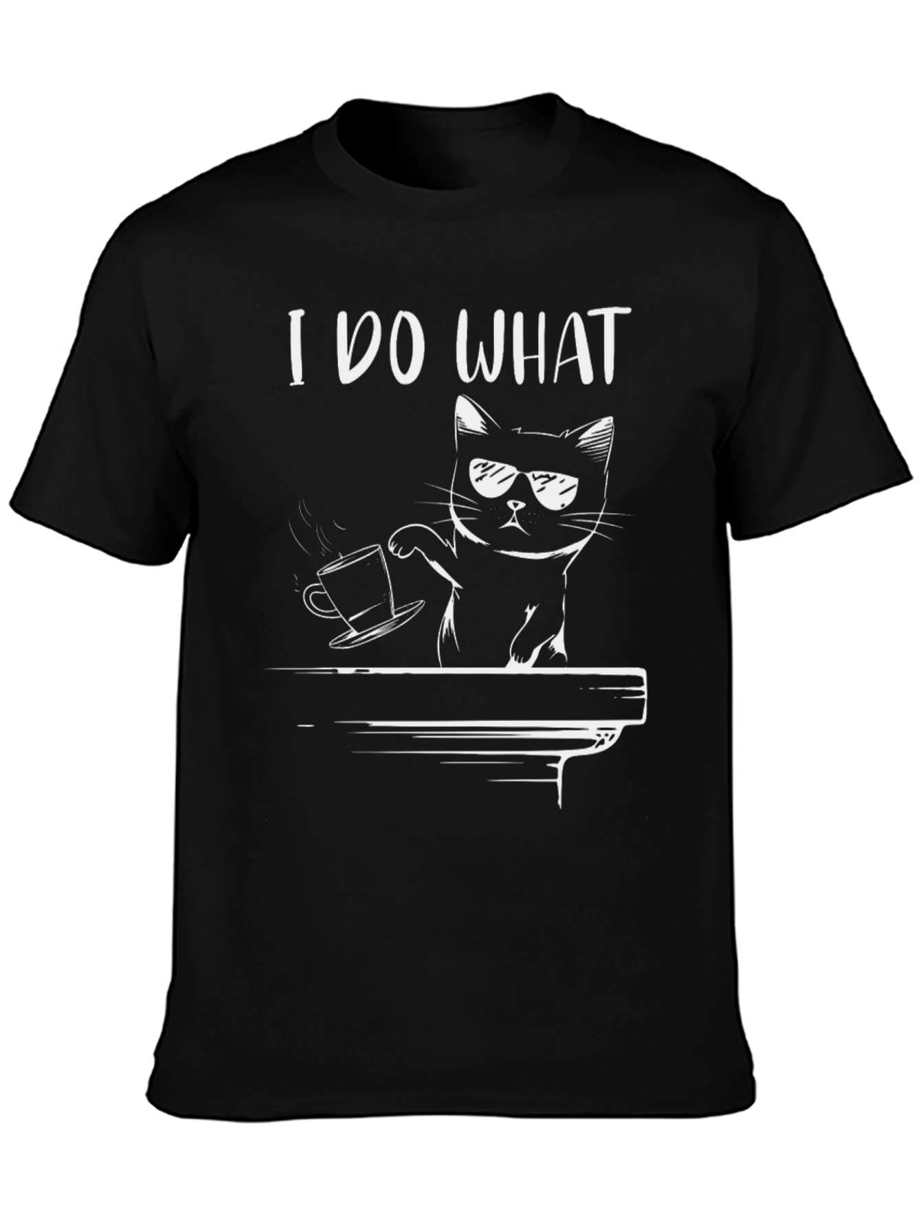 I Do What I Want Cat T-Shirt