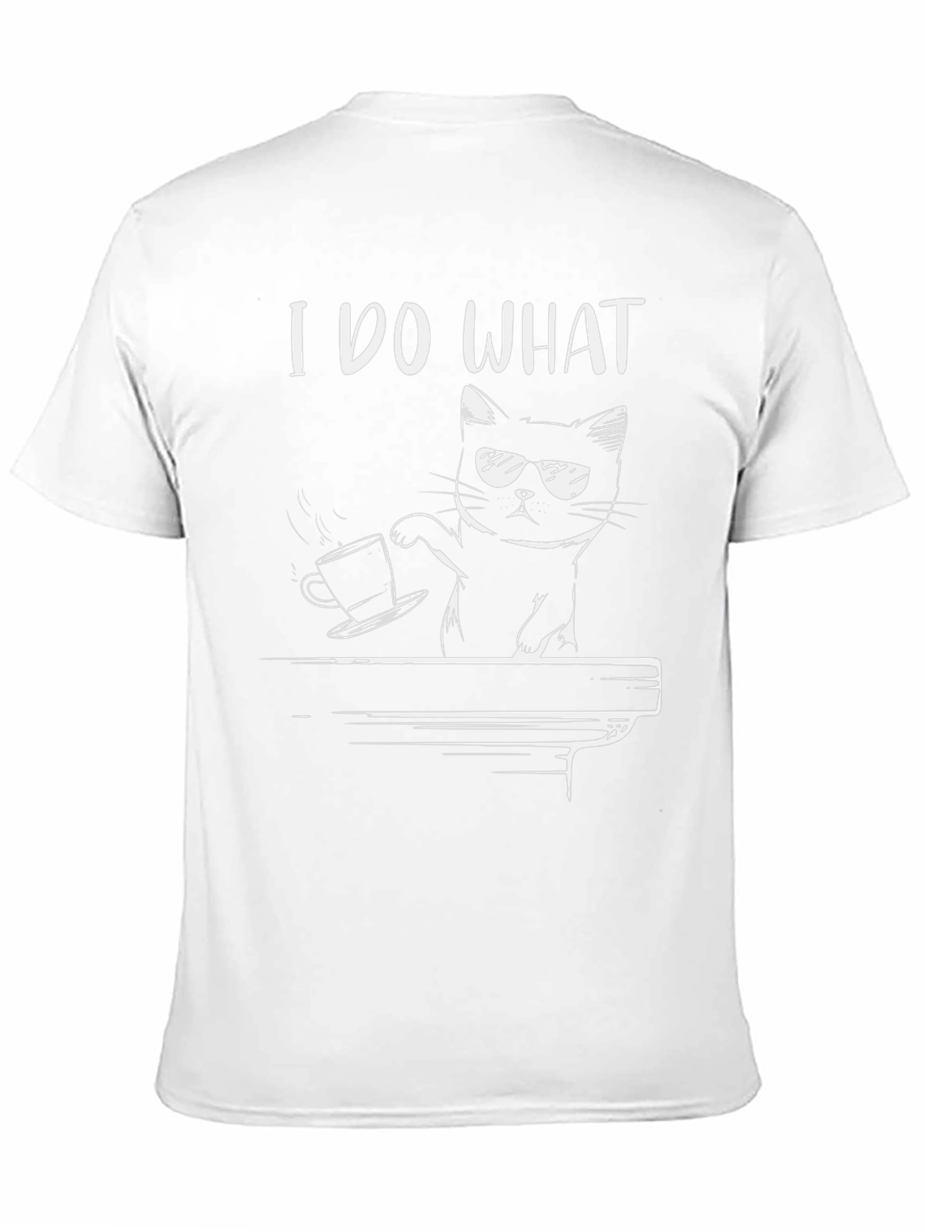 I Do What I Want Cat T-Shirt