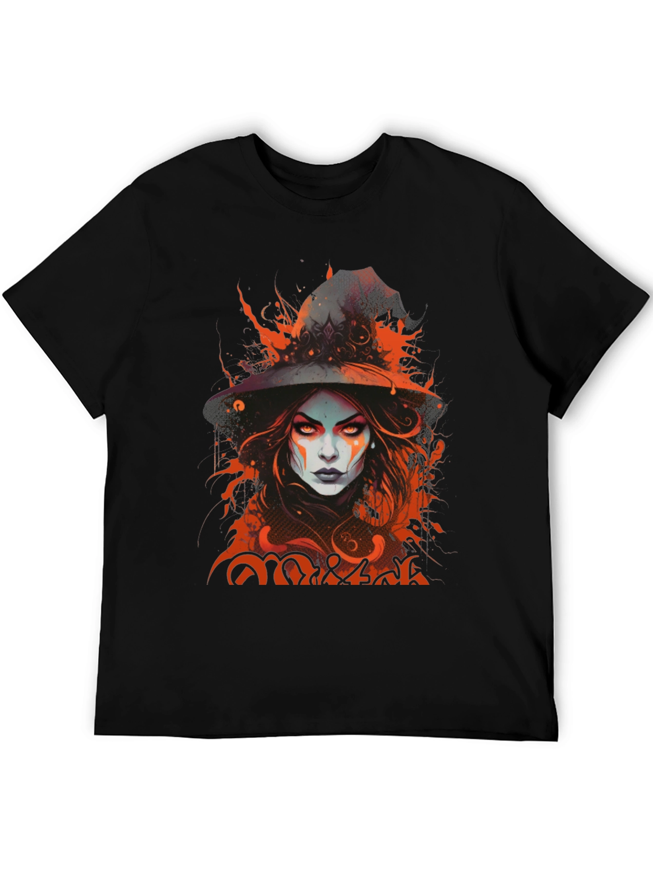 Witch Graphic Tee - Halloween Fashion
