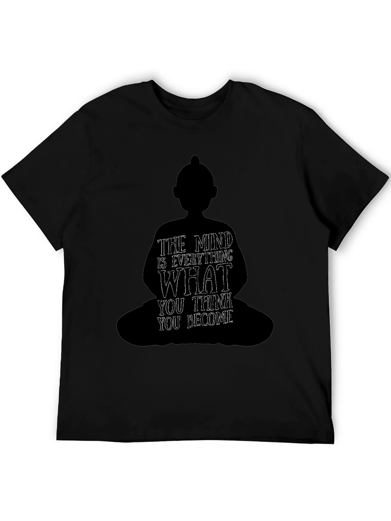 Buddha Mind Quote Graphic T-Shirt - Unisex