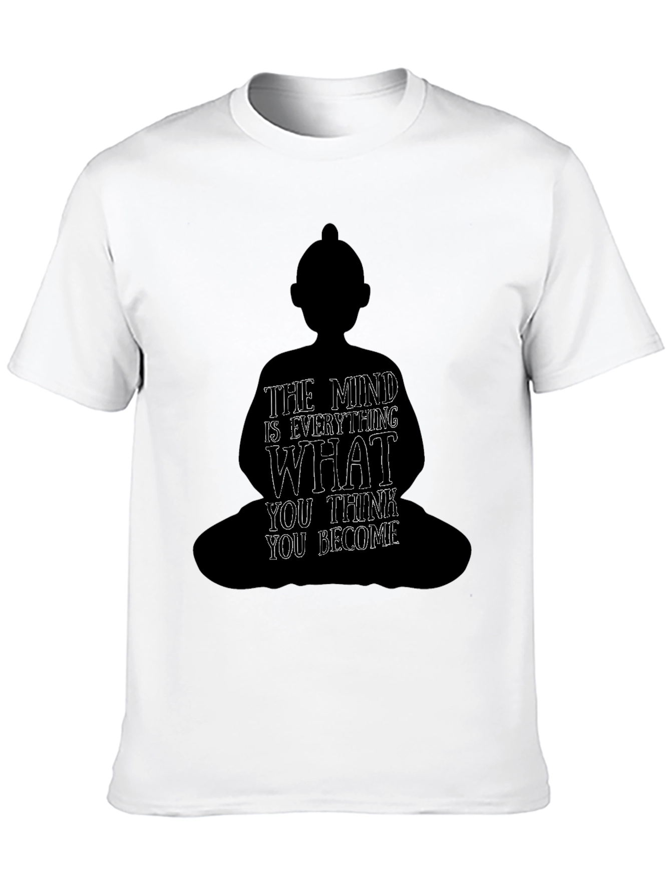 Buddha Mind Quote Graphic T-Shirt - Unisex