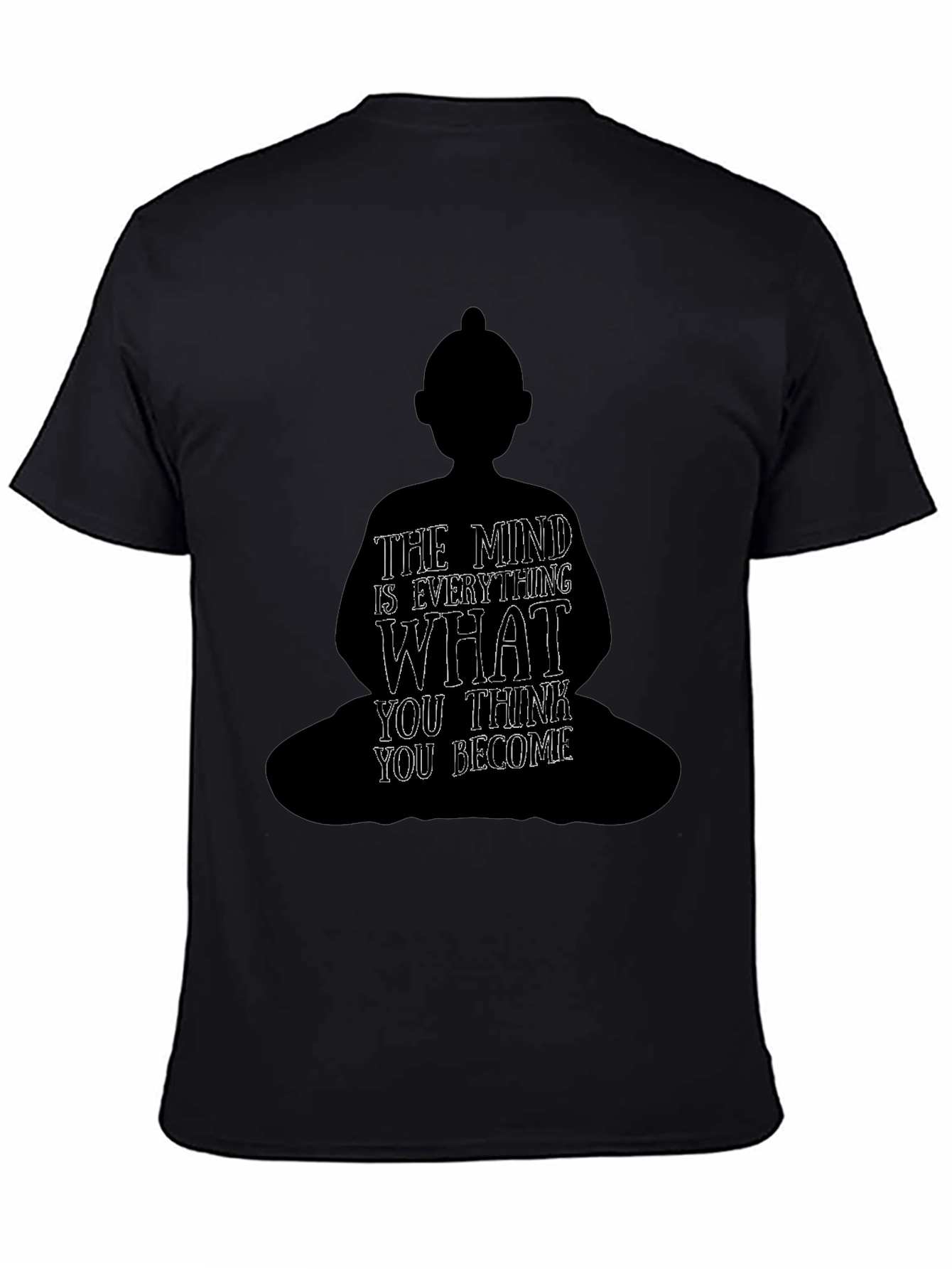 Buddha Mind Quote Graphic T-Shirt - Unisex