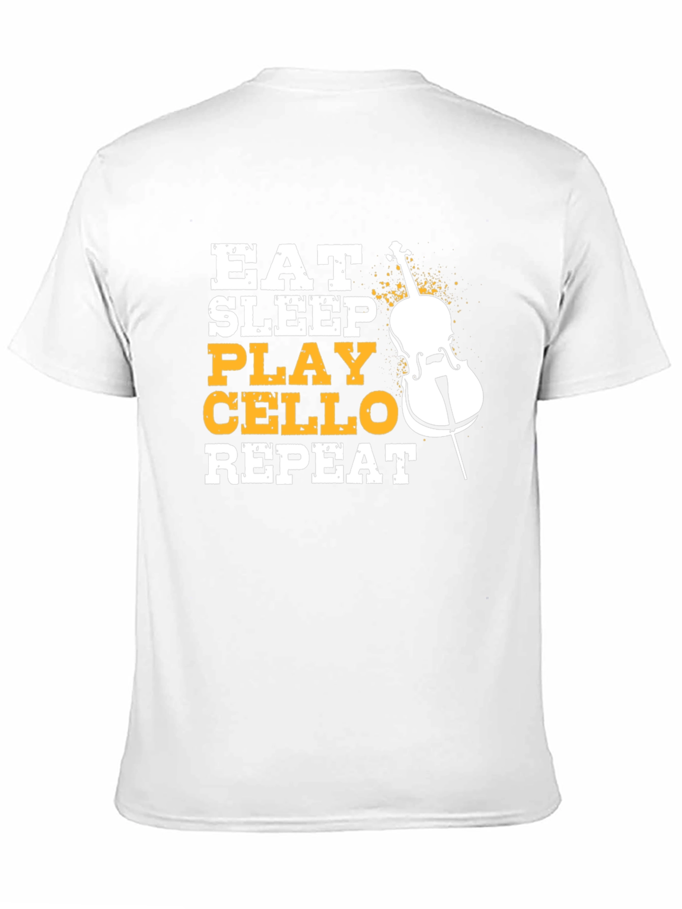 Eat Sleep Play Cello Repeat Musician T-Shirt