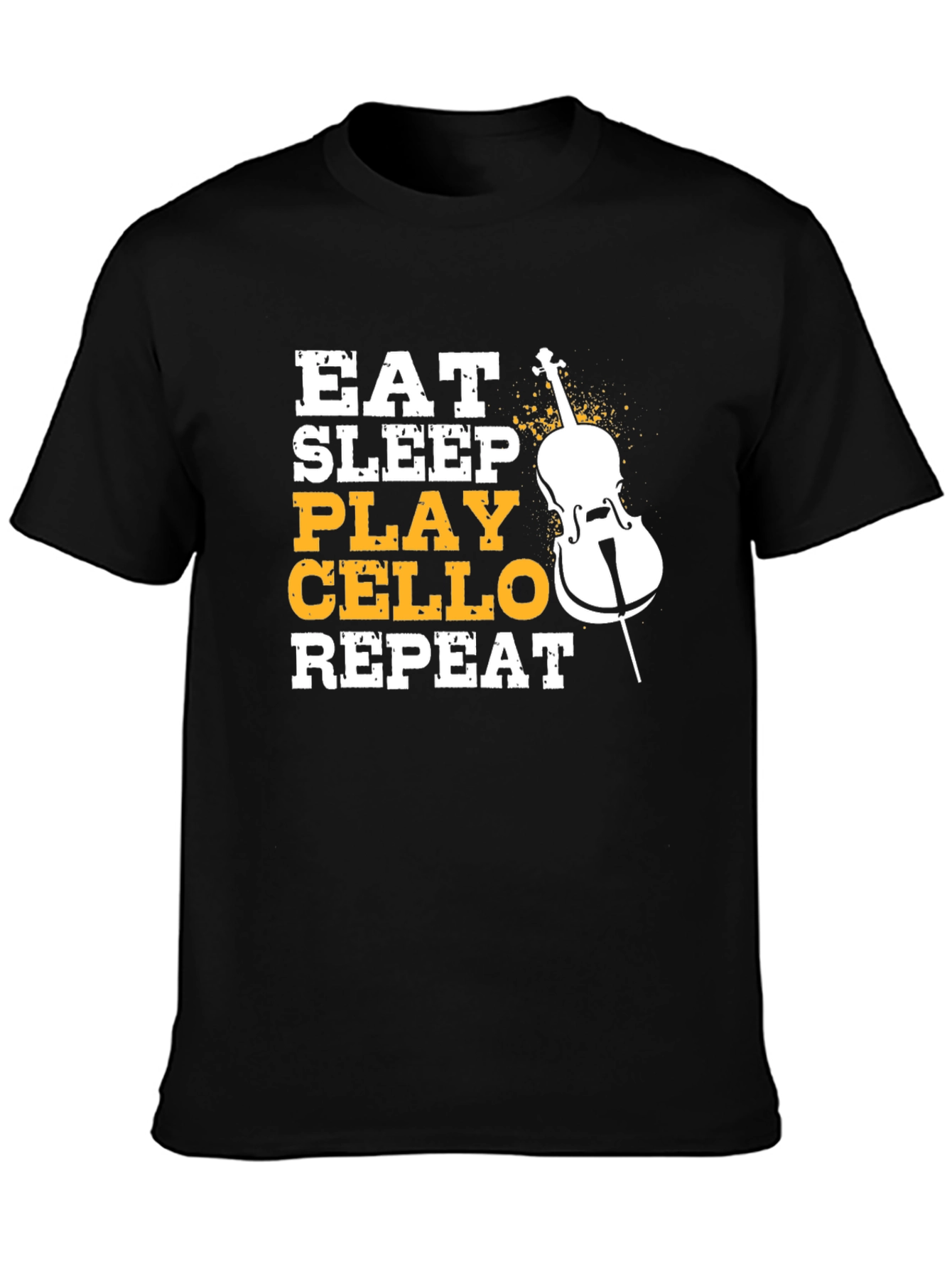 Eat Sleep Play Cello Repeat Musician T-Shirt