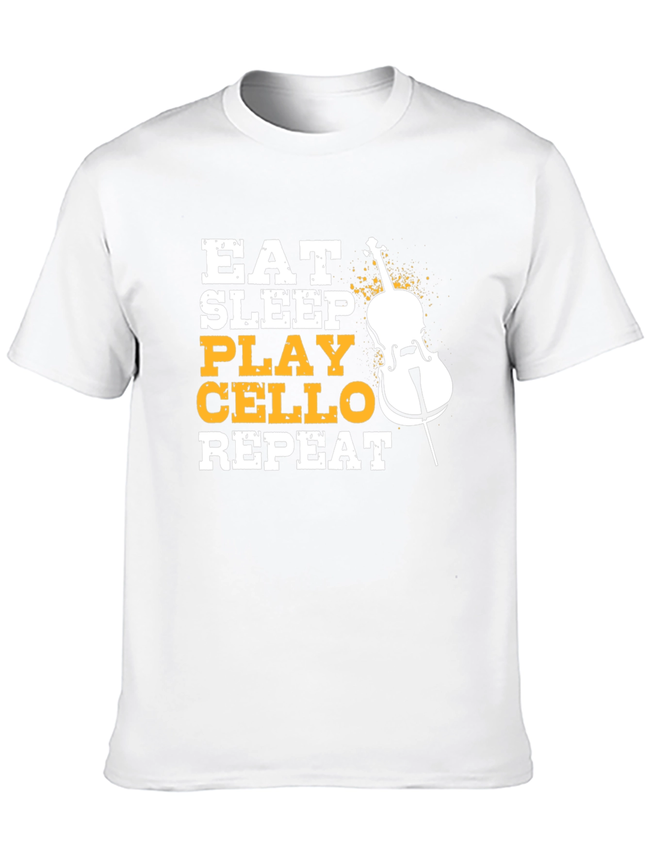 Eat Sleep Play Cello Repeat Musician T-Shirt