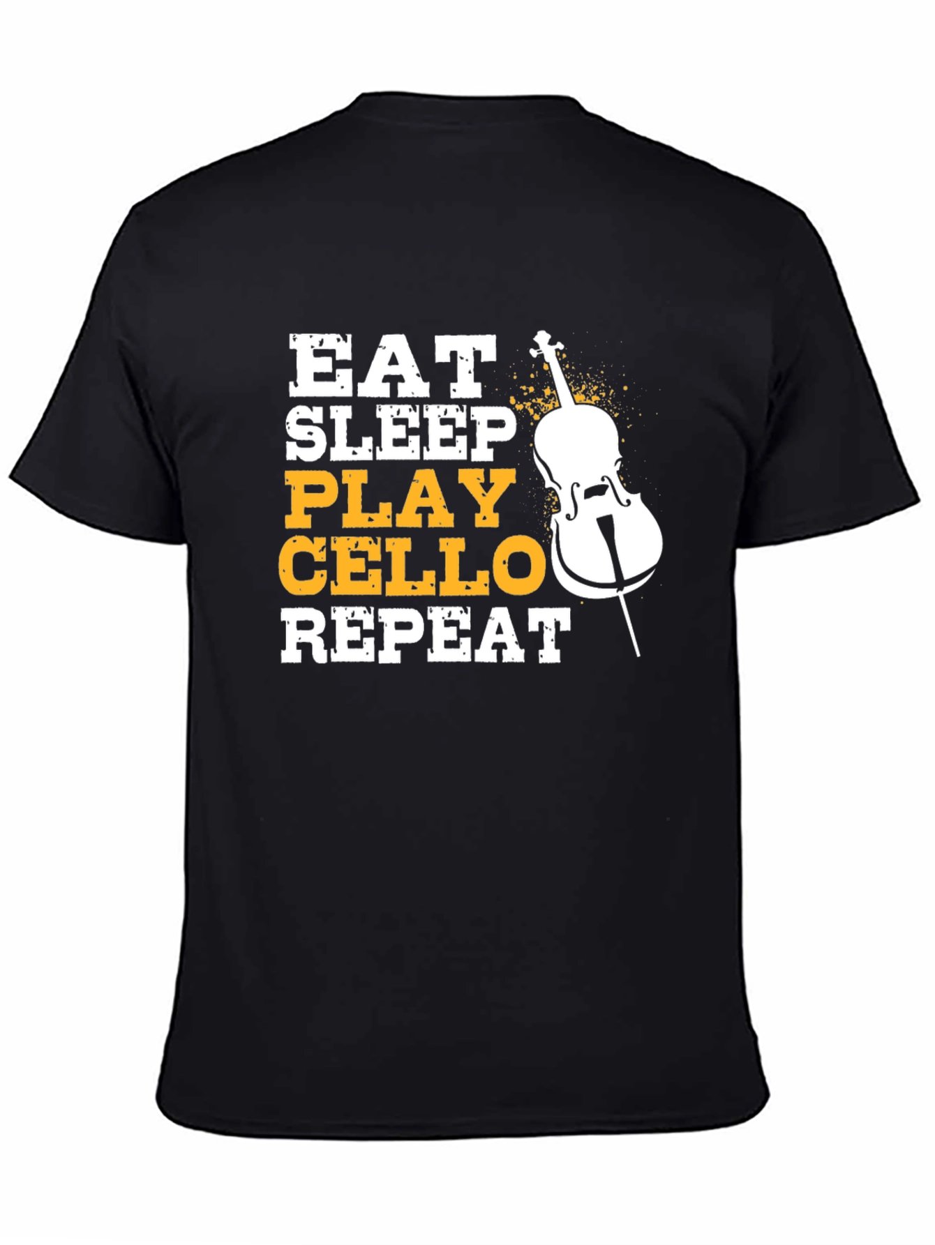 Eat Sleep Play Cello Repeat Musician T-Shirt
