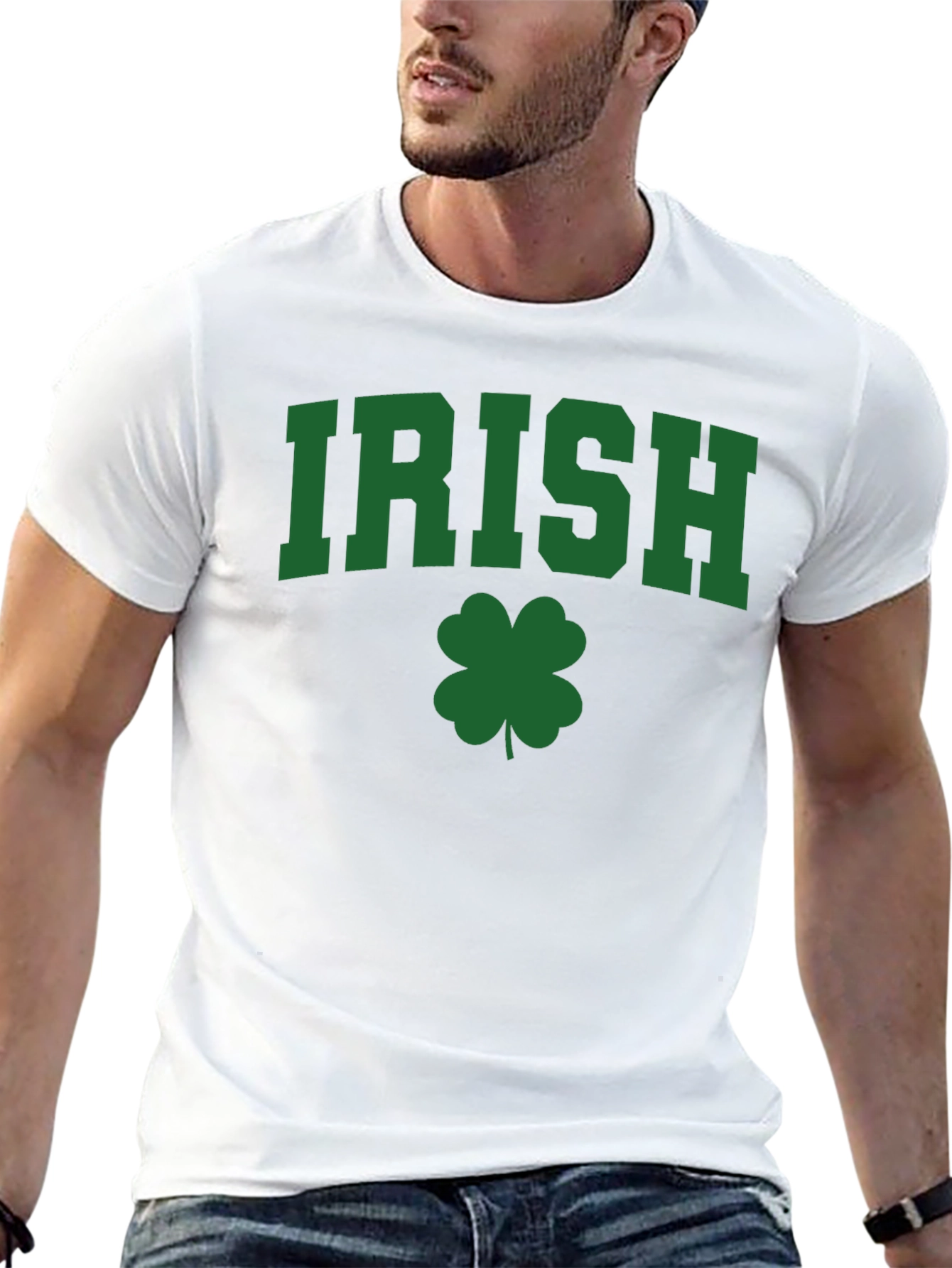 Irish Shamrock Graphic T-Shirt