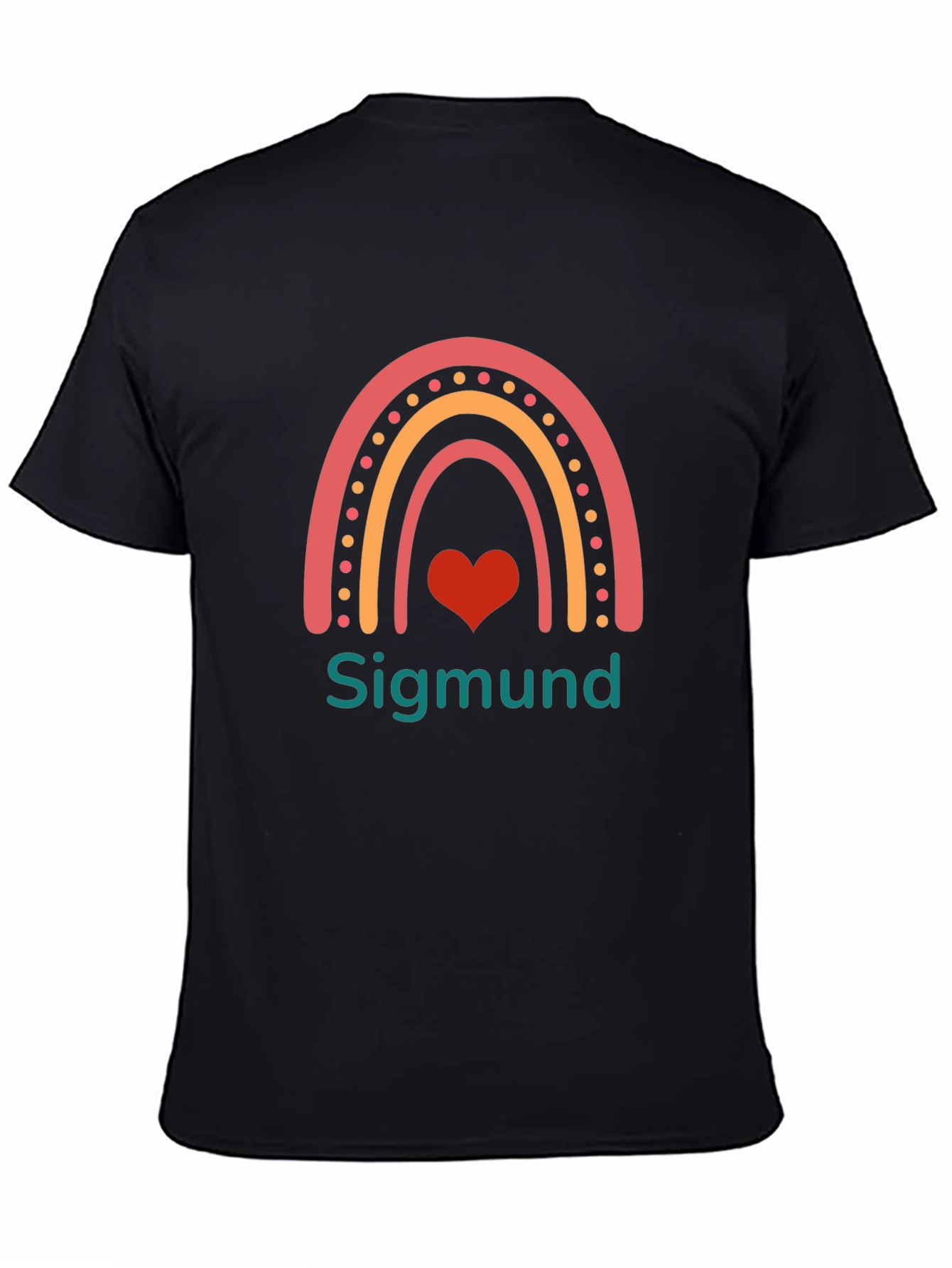 Rainbow Heart T-Shirt - Sigmund