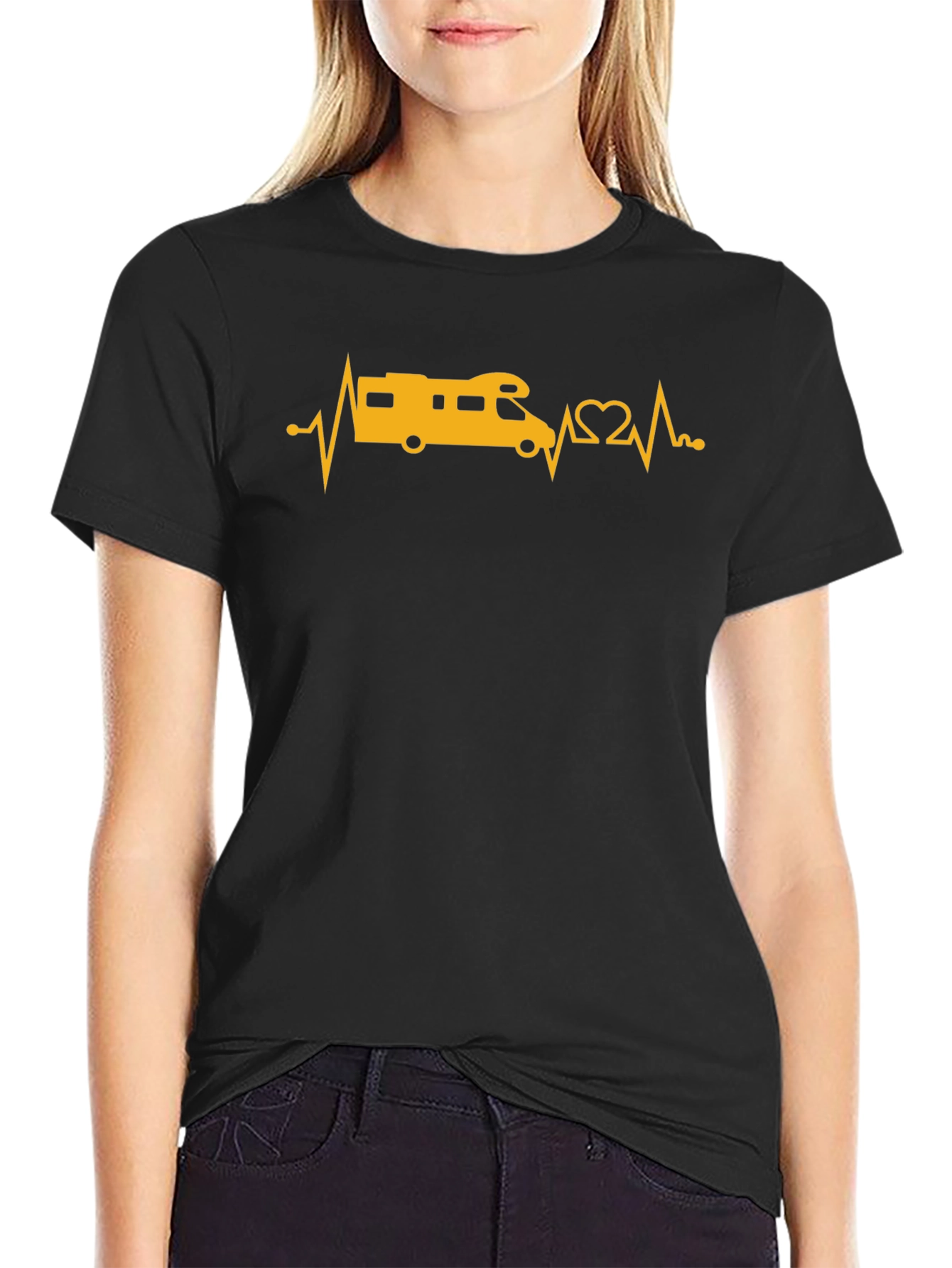 RV Heartbeat T-Shirt - Adventure is Calling!