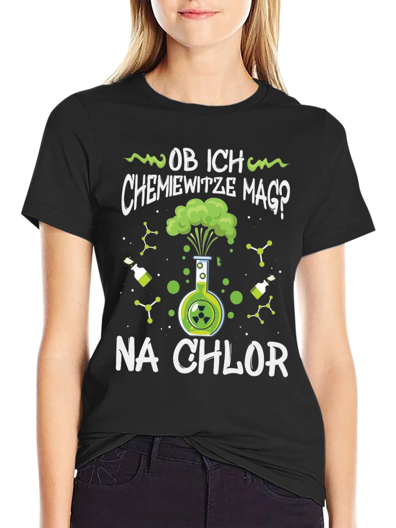 Chemistry Joke T-Shirt - Na Chlor Fun Tee