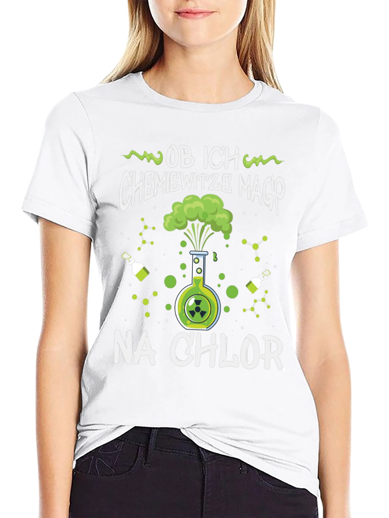 Chemistry Joke T-Shirt - Na Chlor Fun Tee