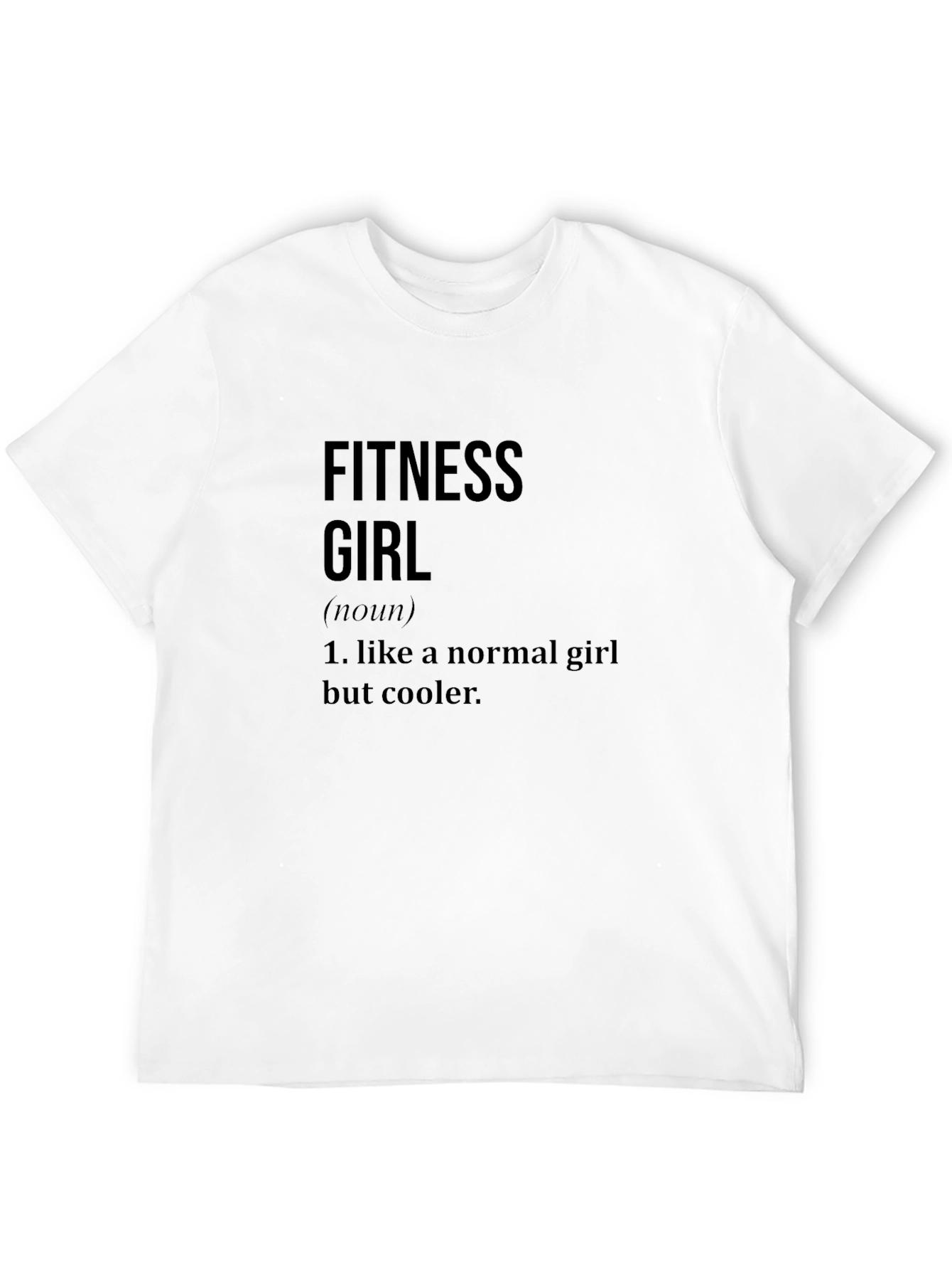 Fitness Girl Definition Graphic Tee