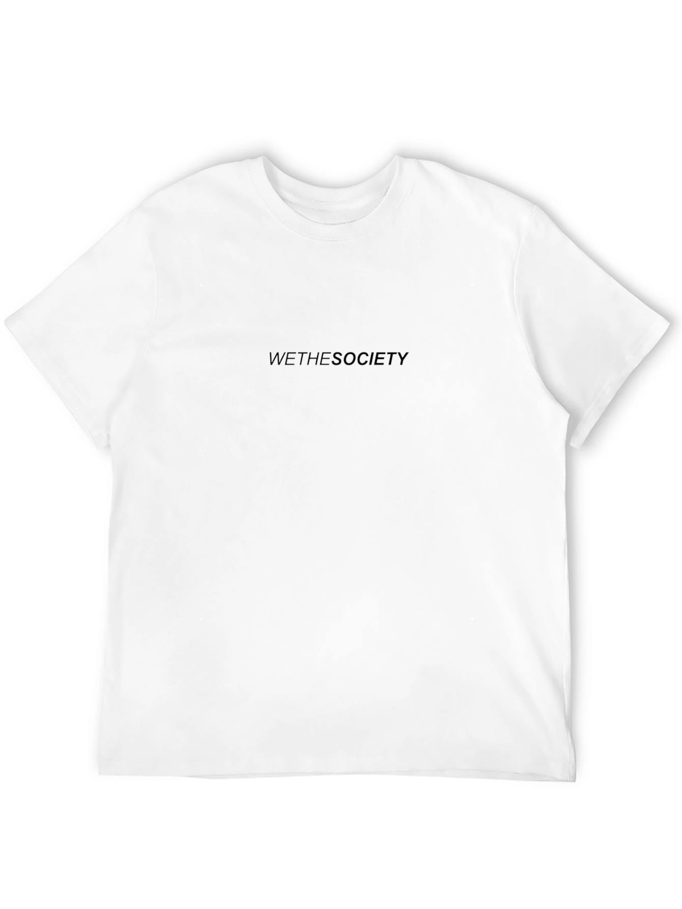 WETHESOCIETY Black T-Shirt
