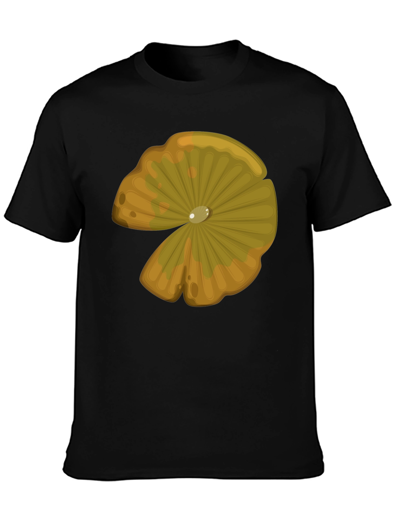 Lily Pad Graphic T-Shirt - Nature Inspired Design