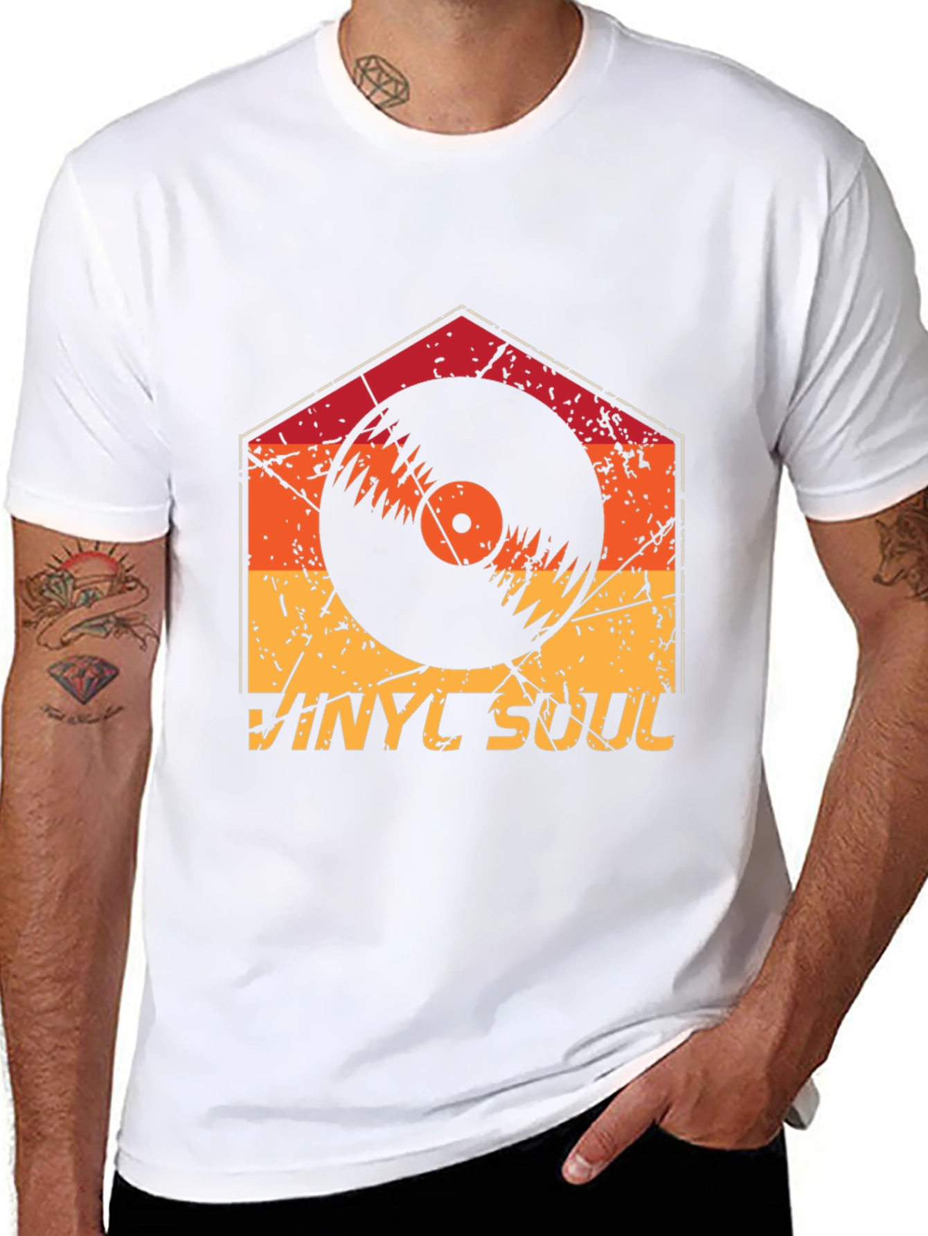 Vinyl Soul Retro Graphic Tee