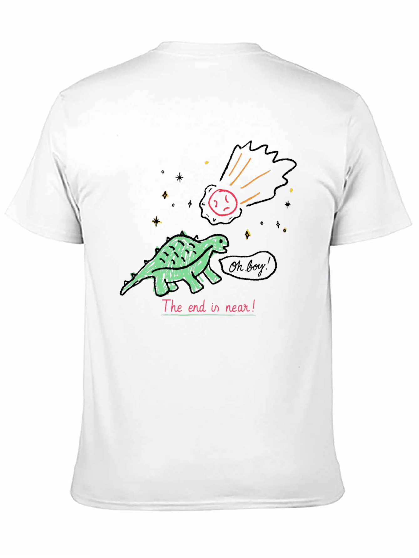 Dinosaur Comet T-Shirt - The End is Near