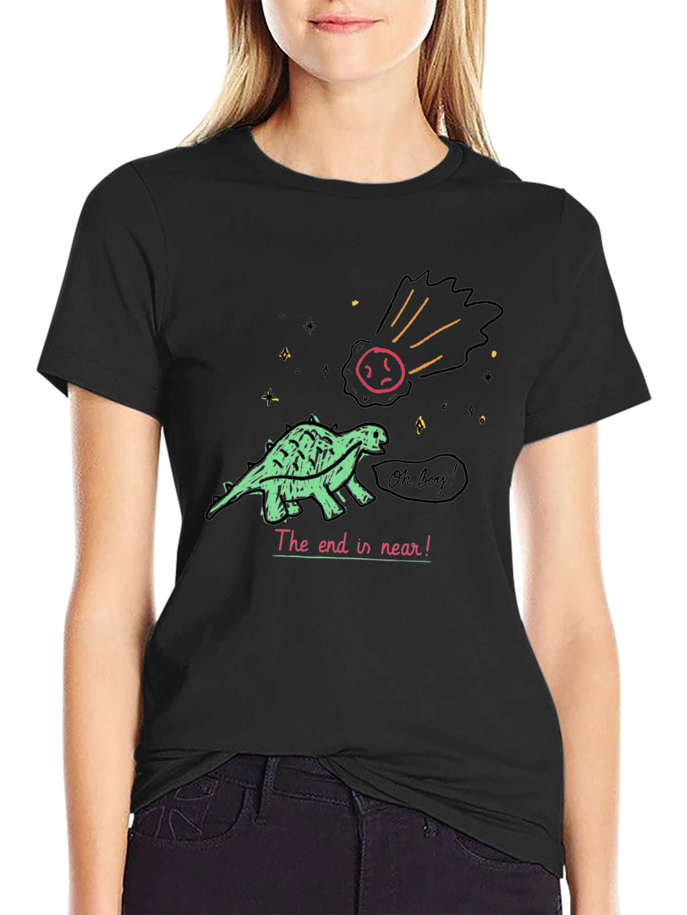 Dinosaur Comet T-Shirt - The End is Near