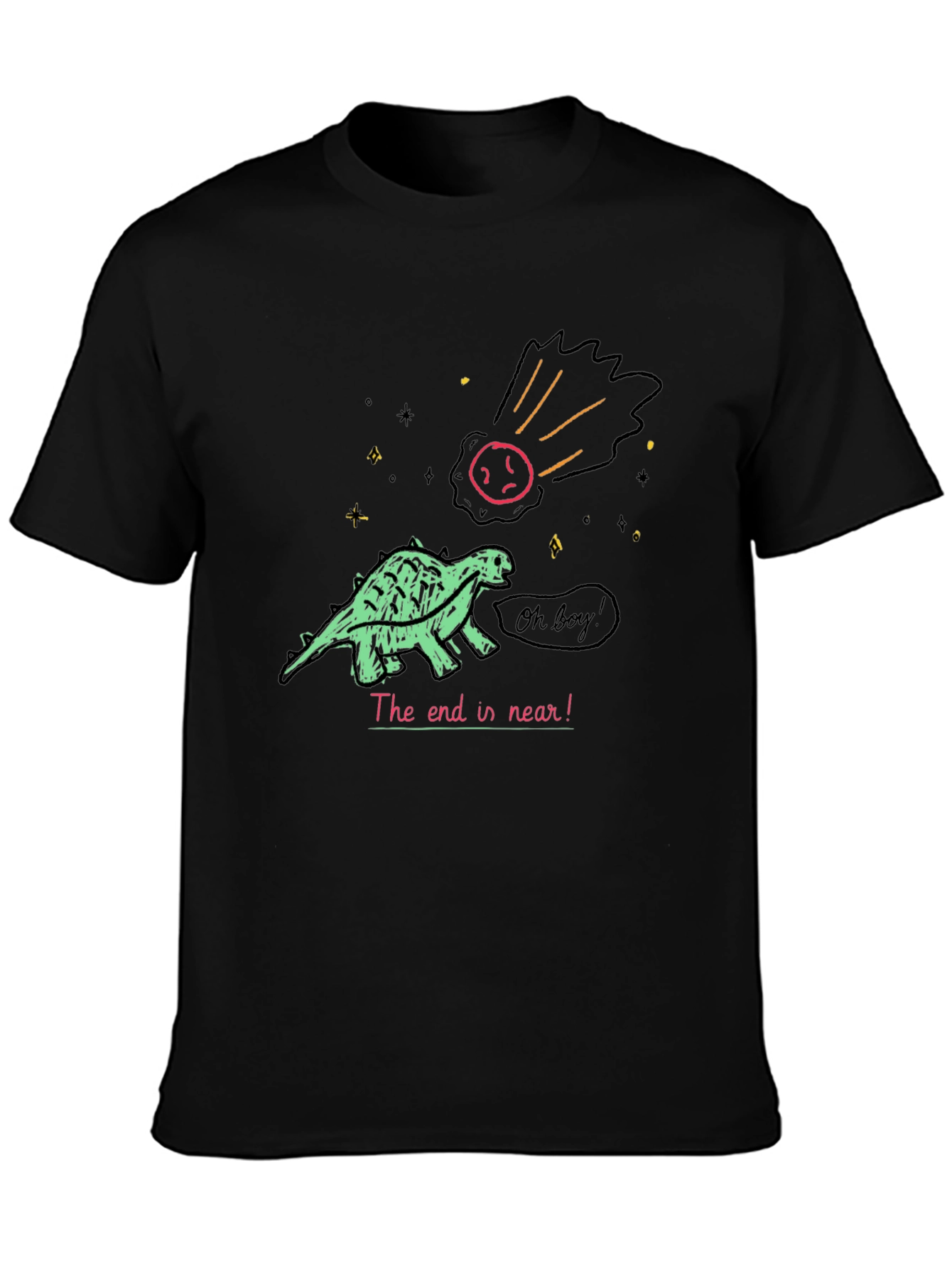 Dinosaur Comet T-Shirt - The End is Near