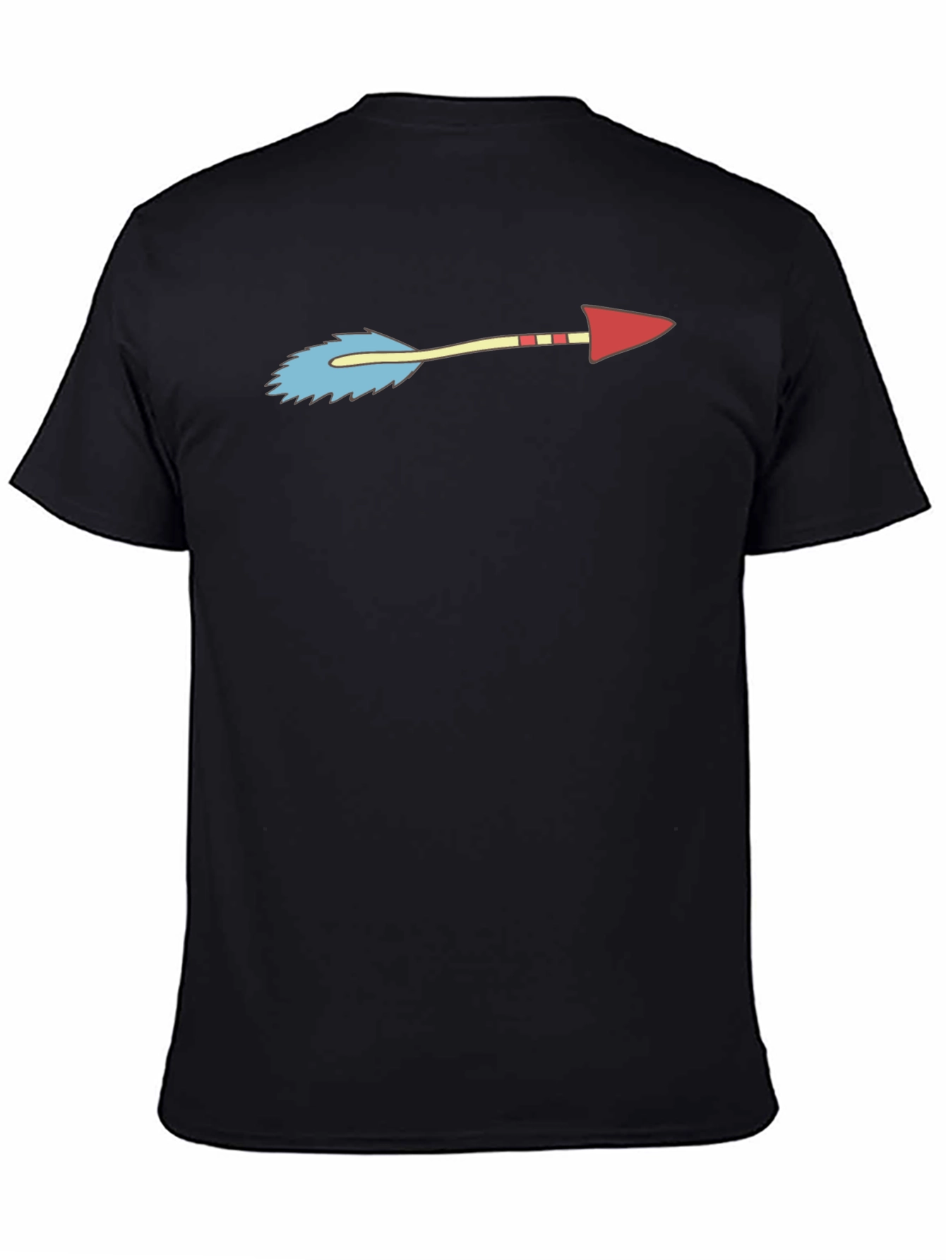Futurama Inspired Arrow T-Shirt - Black