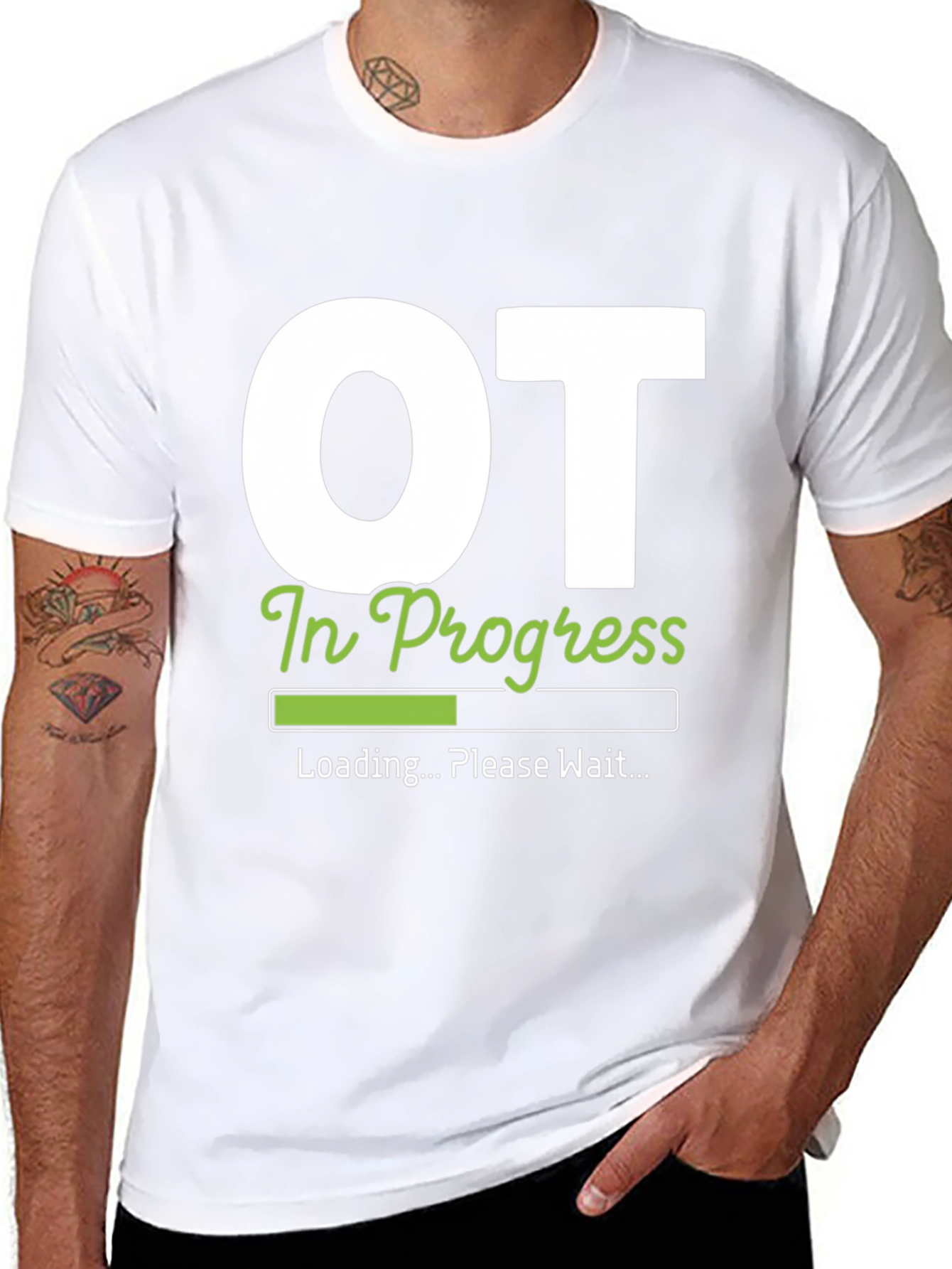 OT In Progress T-Shirt - Occupational Therapy Tee