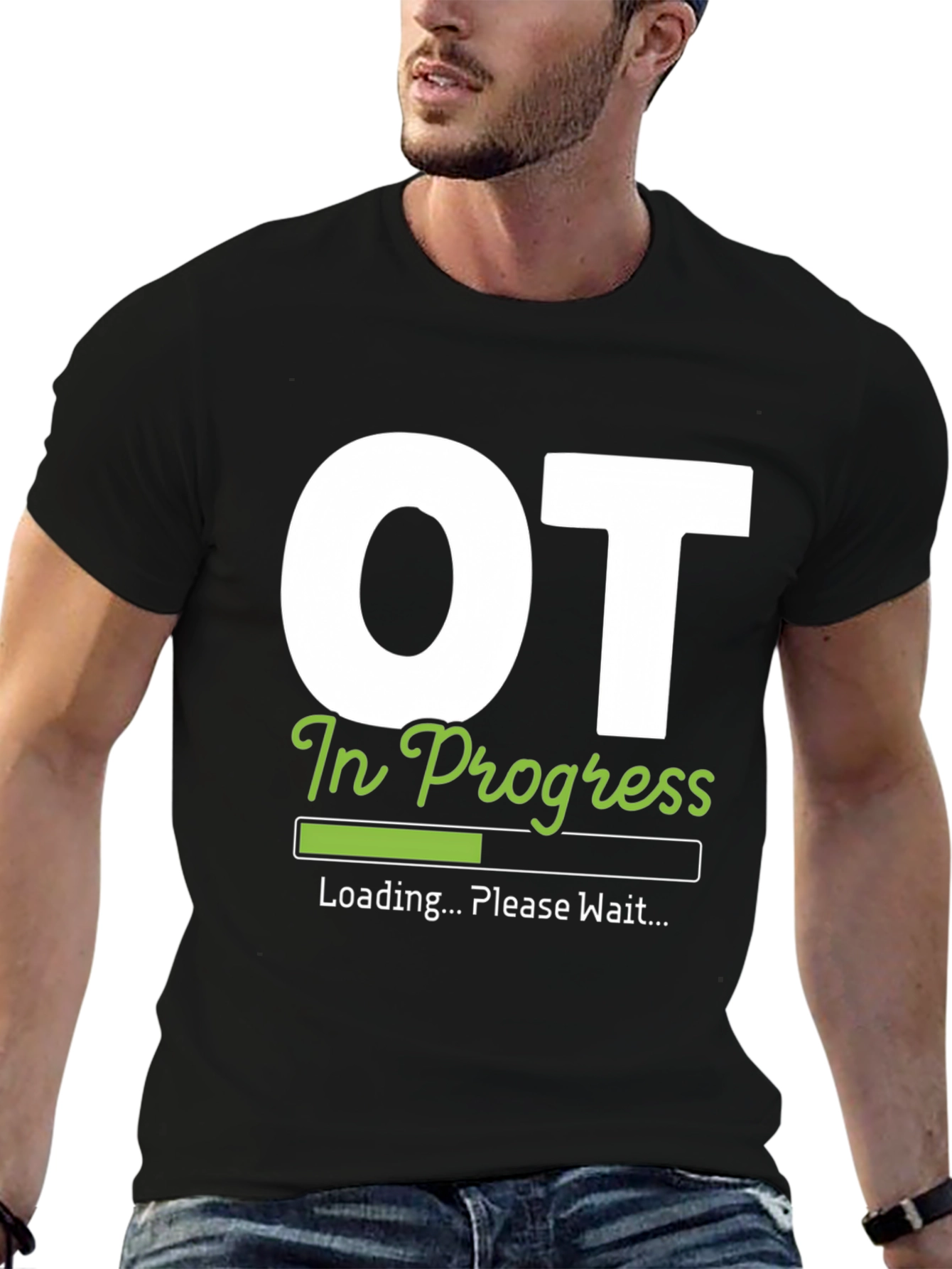 OT In Progress T-Shirt - Occupational Therapy Tee