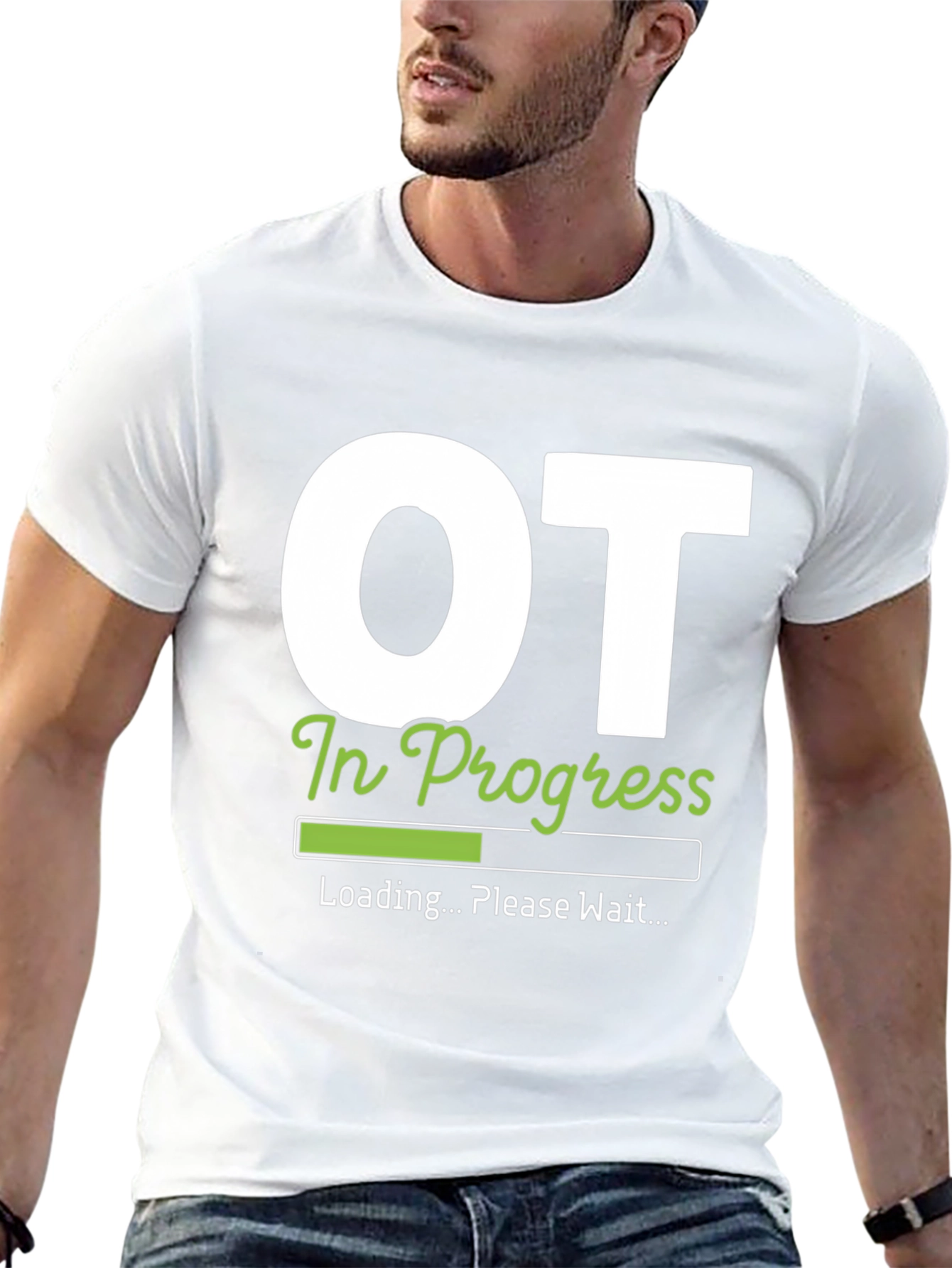 OT In Progress T-Shirt - Occupational Therapy Tee