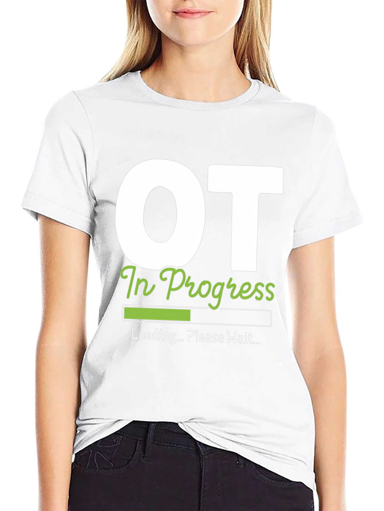 OT In Progress T-Shirt - Occupational Therapy Tee
