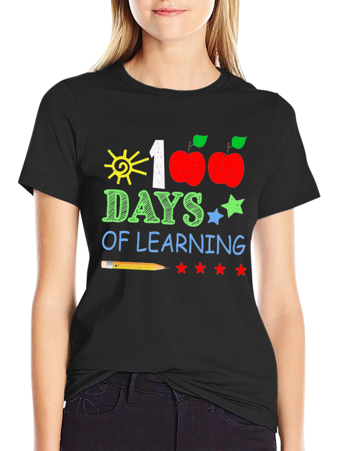 100 Days of Learning Graphic T-Shirt