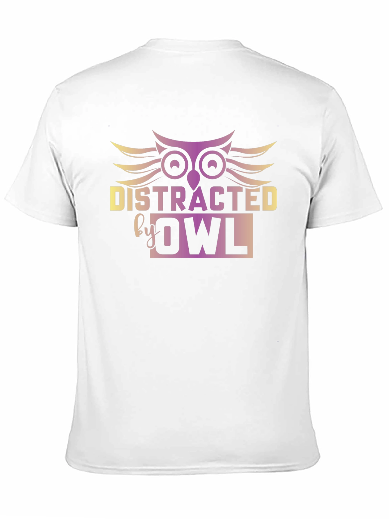 Distracted by Owl Graphic Tee - Unisex