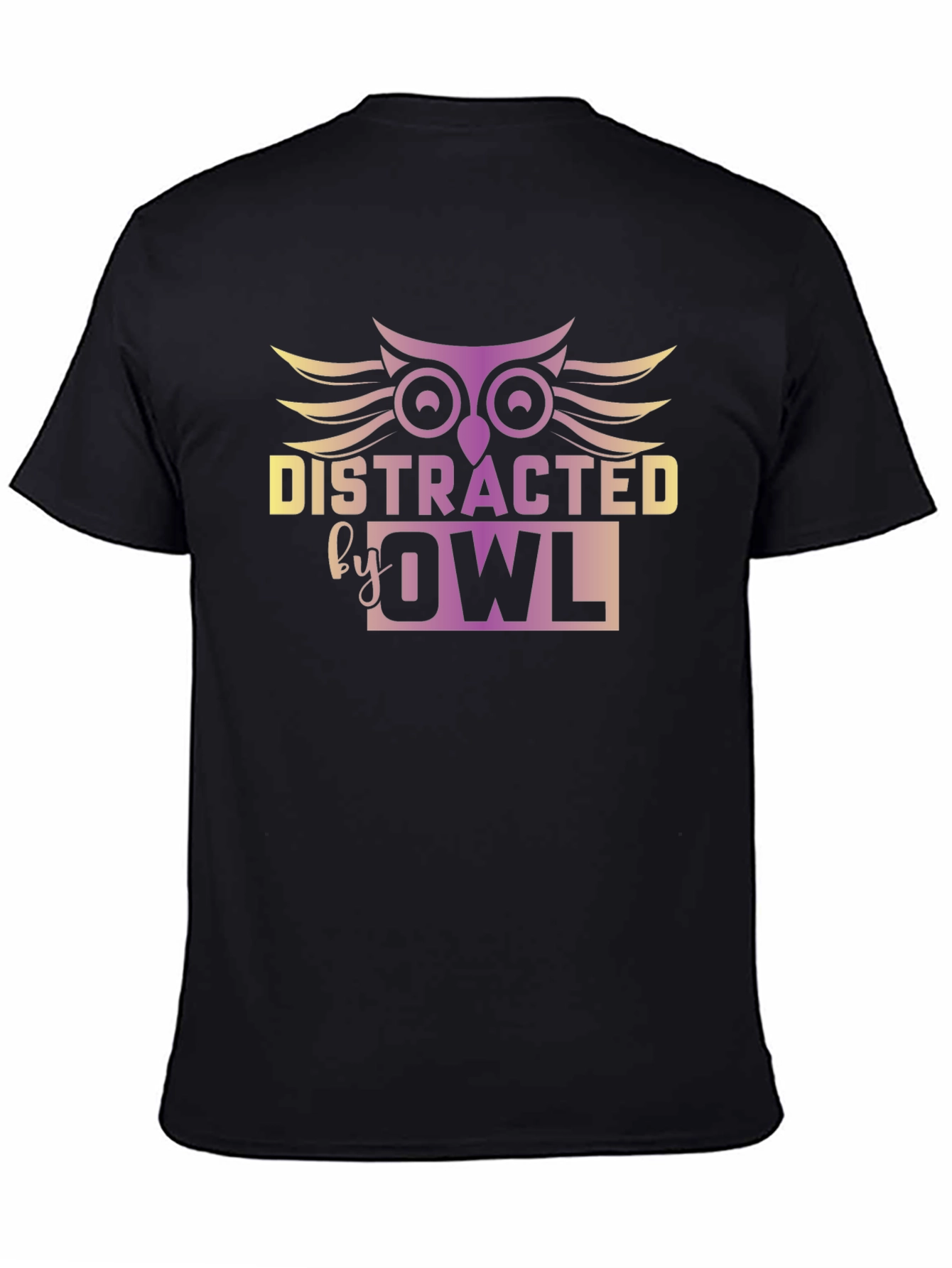 Distracted by Owl Graphic Tee - Unisex