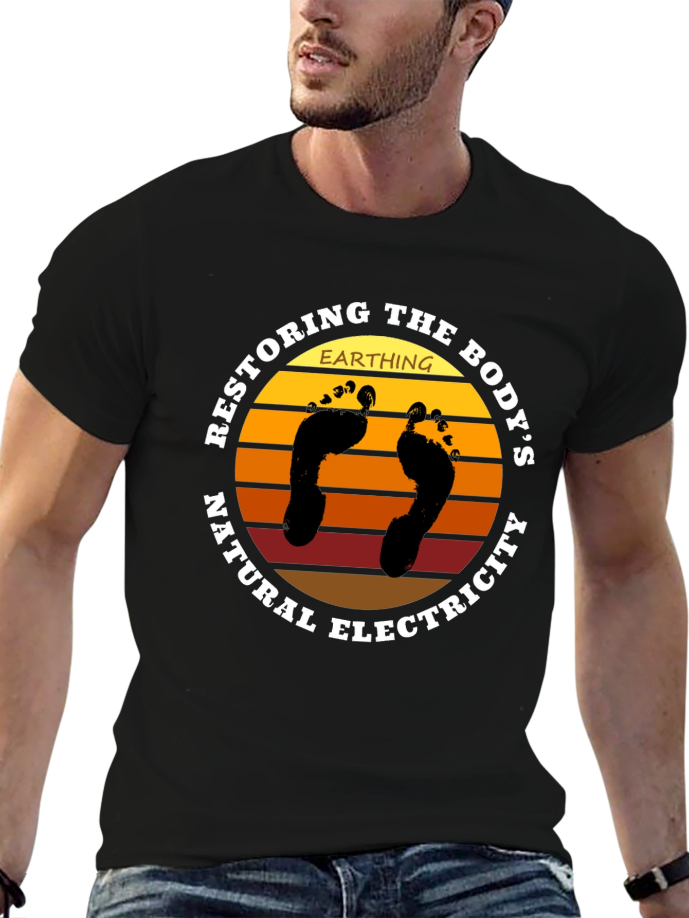 Earthing T-Shirt - Restore Bodys Natural Electricity