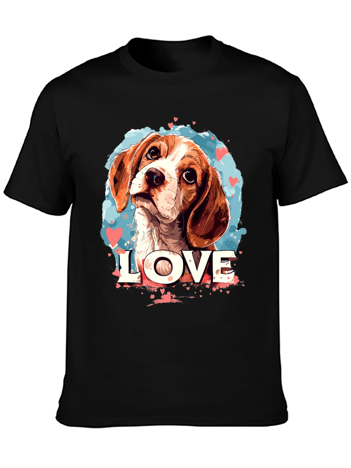 Dog Lover T-Shirt: Beagle Love Design