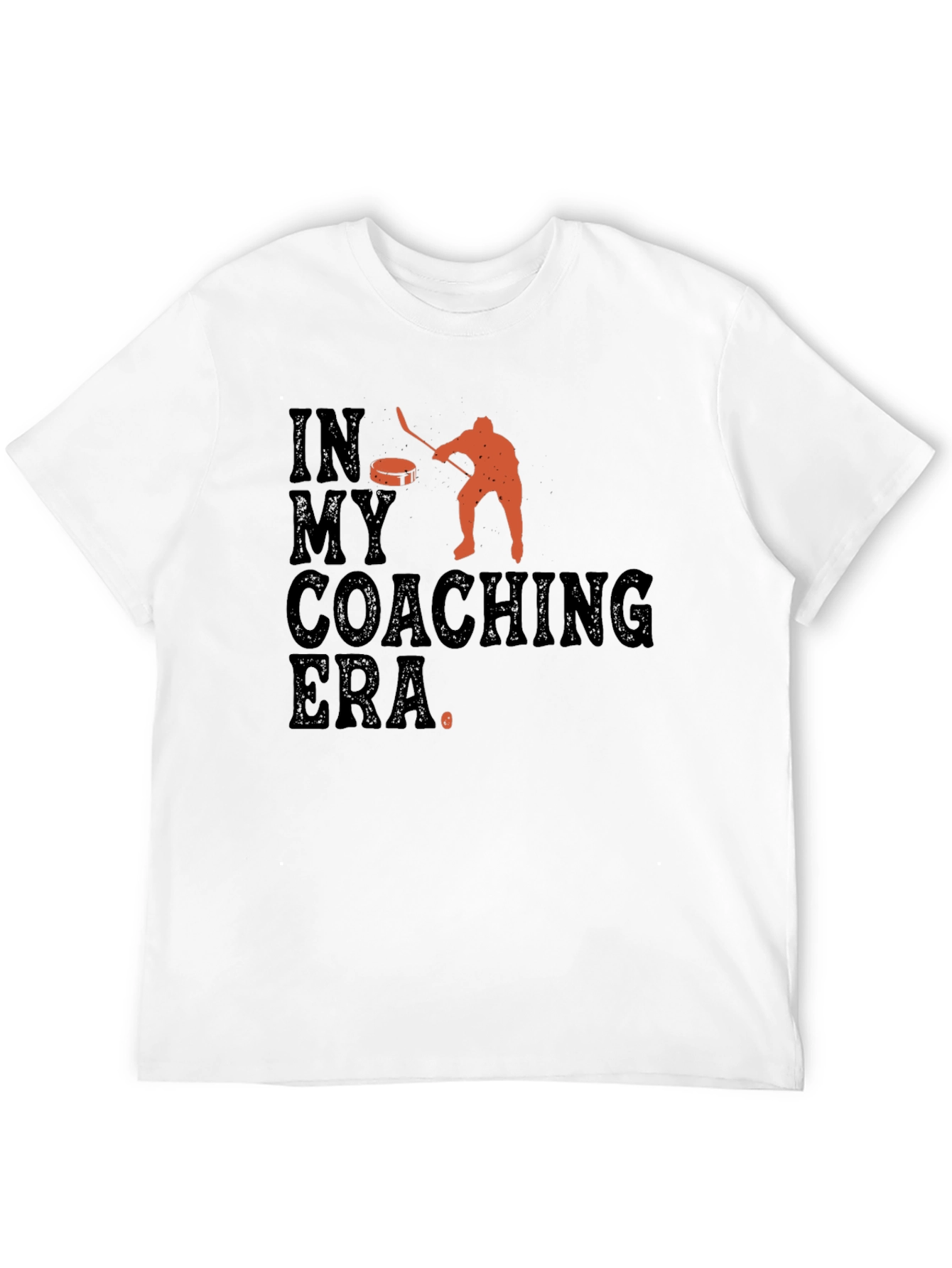 In My Coaching Era T-Shirt Hockey Player Graphic Tee