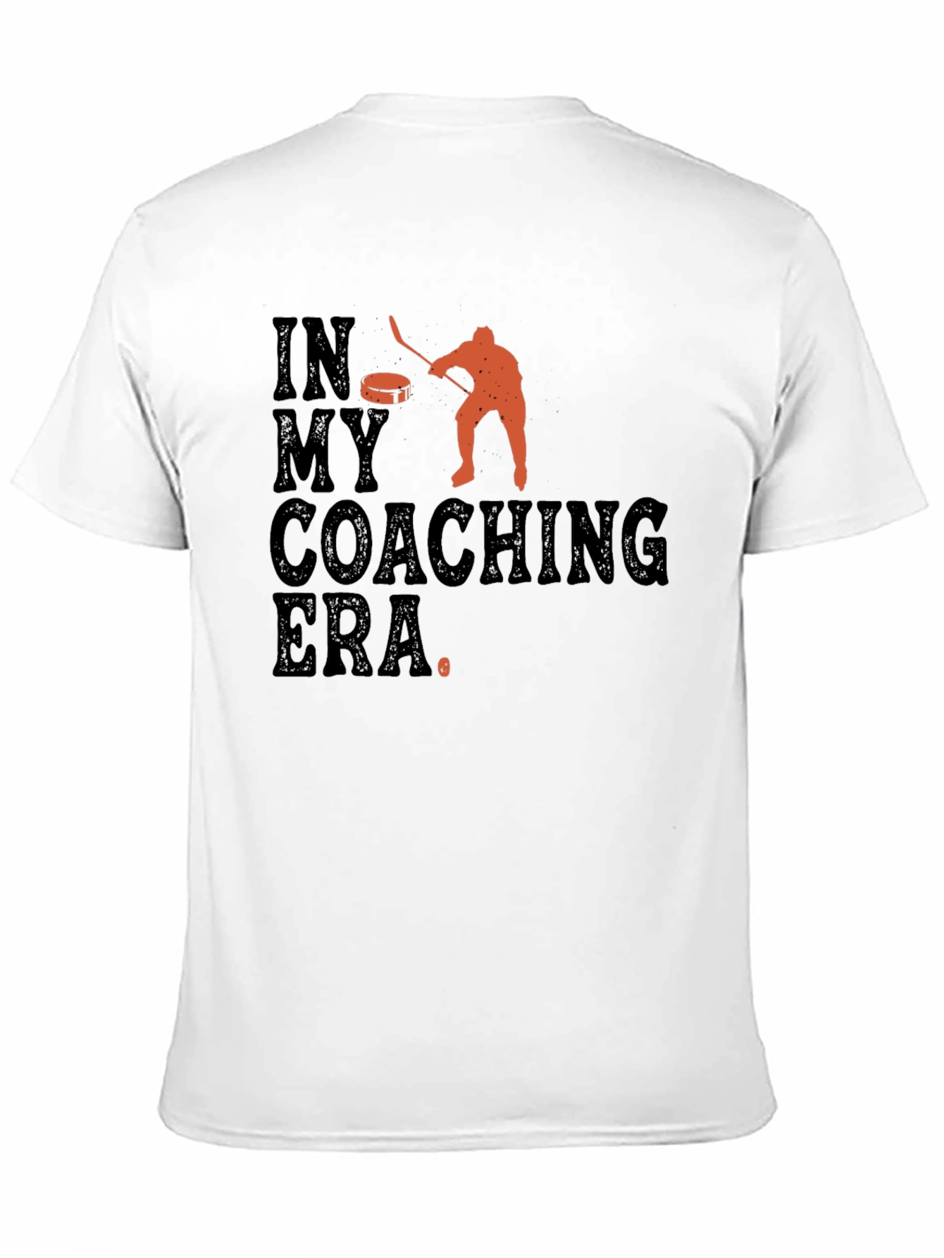 In My Coaching Era T-Shirt Hockey Player Graphic Tee