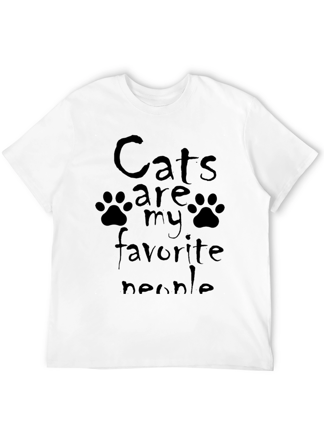 Cats Are My Favorite People T-Shirt