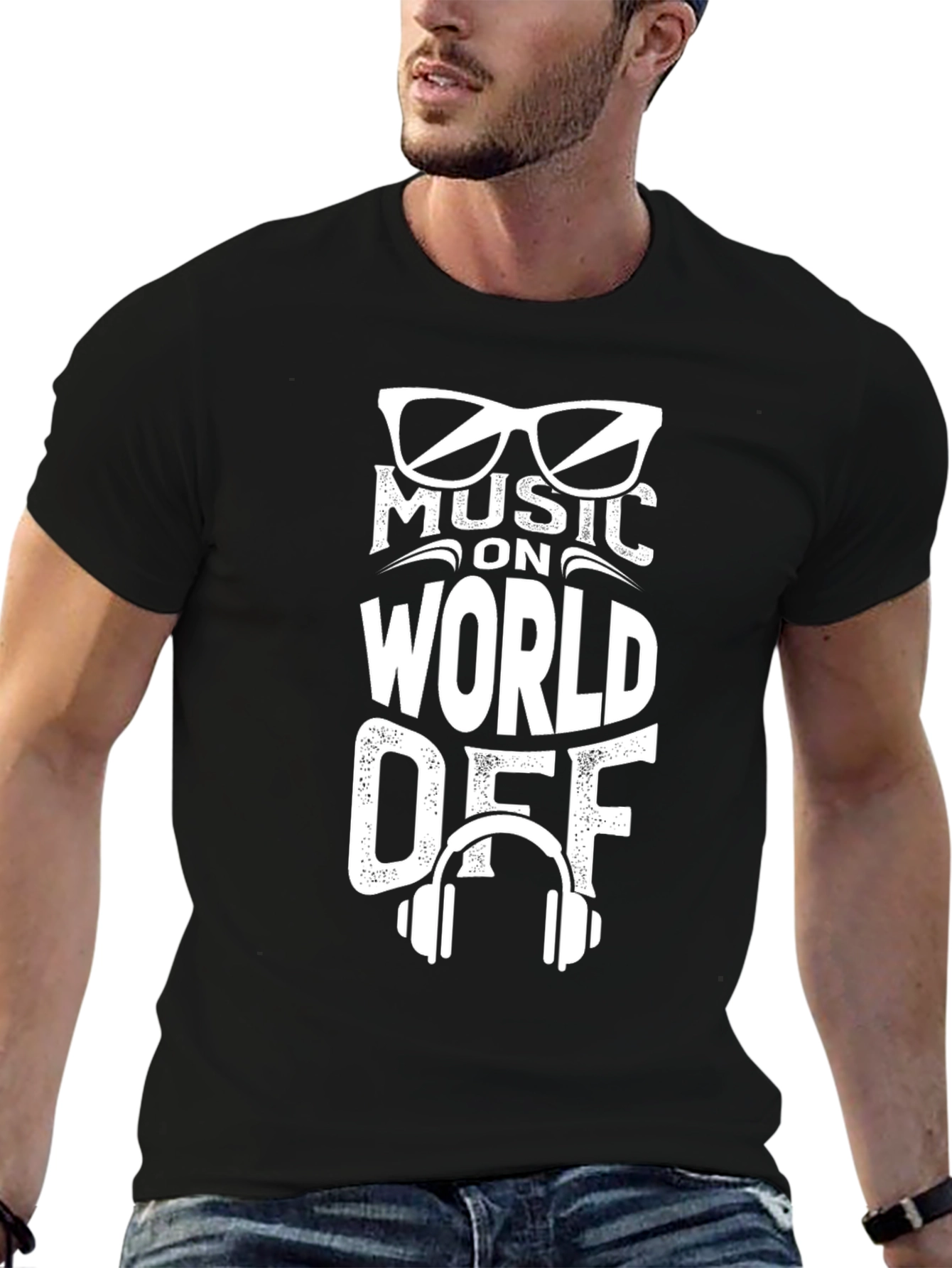 Music World Off T-Shirt - Graphic Tee