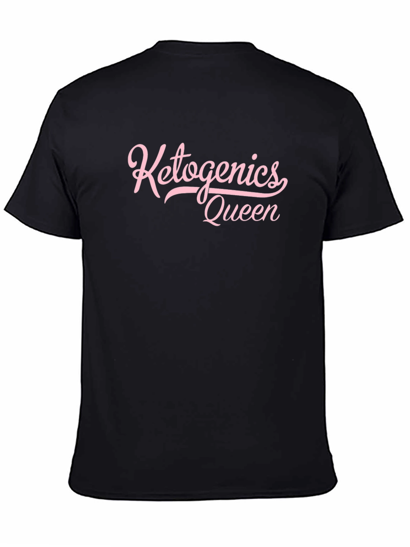 Ketogenic Diet Queen Black T-Shirt