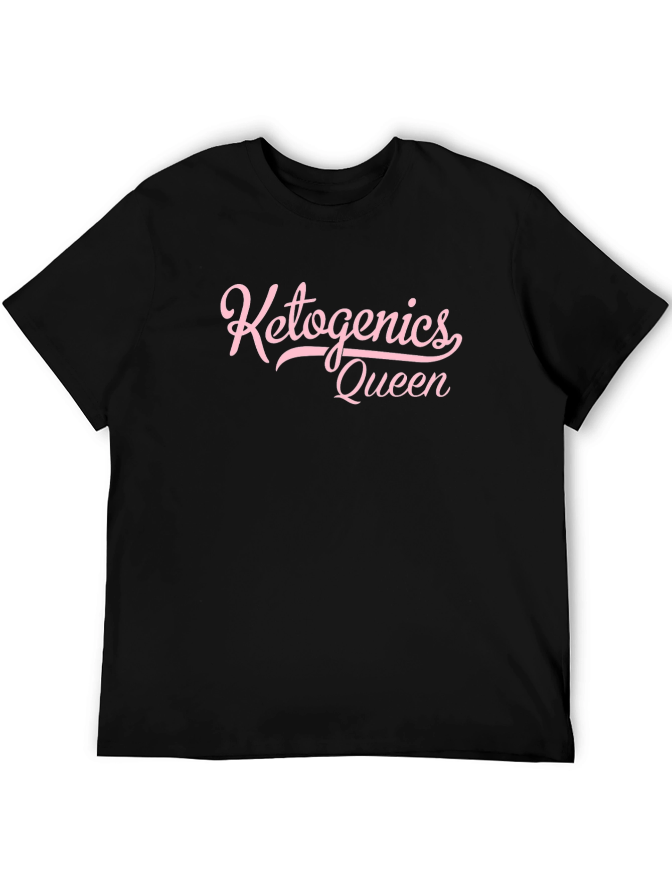Ketogenic Diet Queen Black T-Shirt