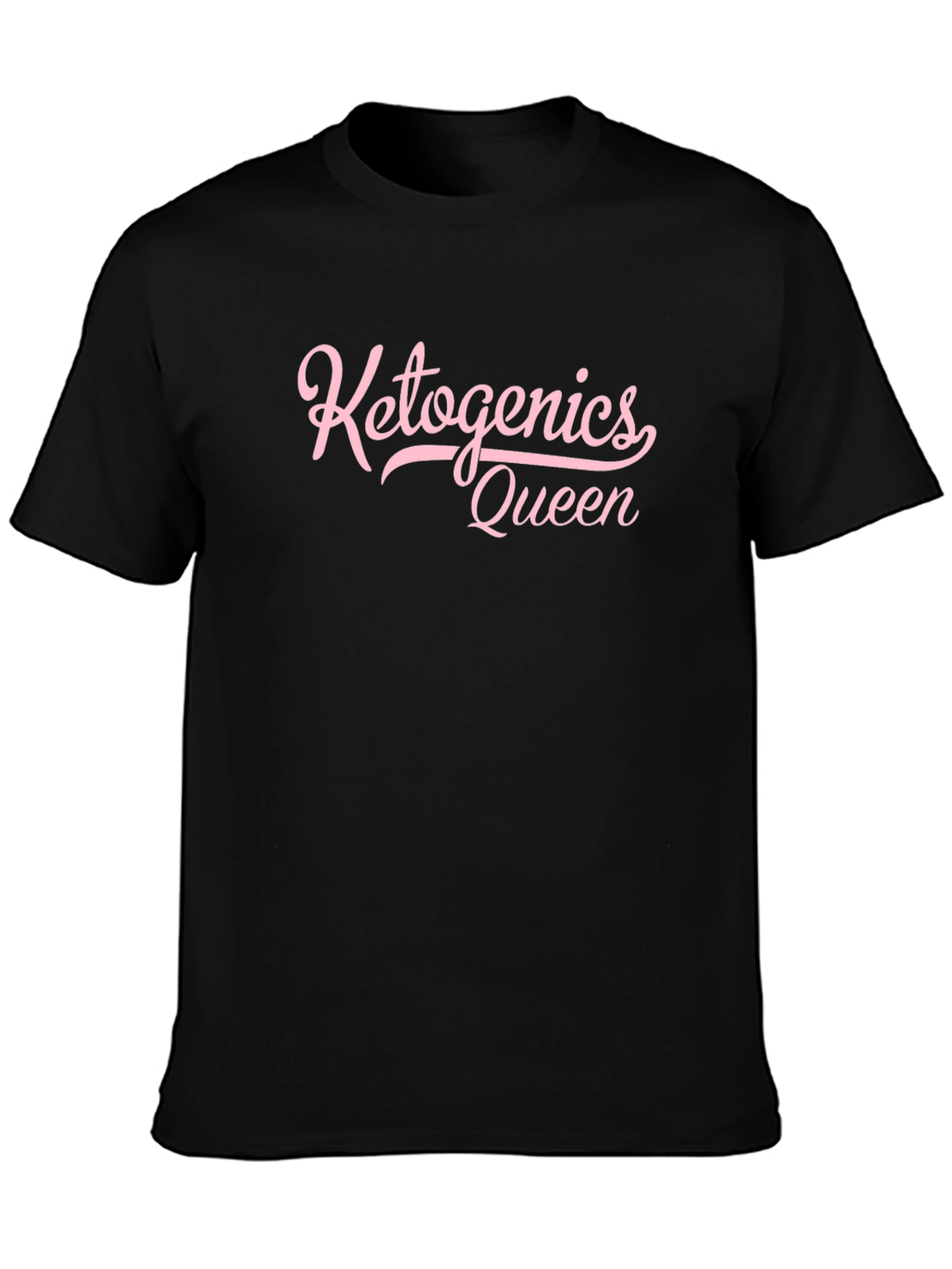Ketogenic Diet Queen Black T-Shirt