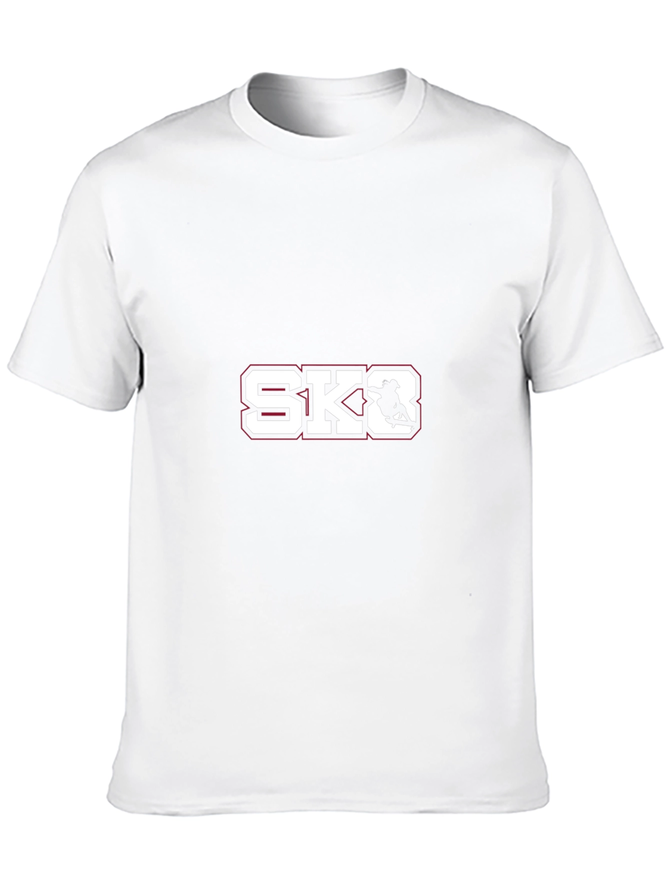 Cool SK8 Graphic Tee - Black Cotton Casual T-Shirt
