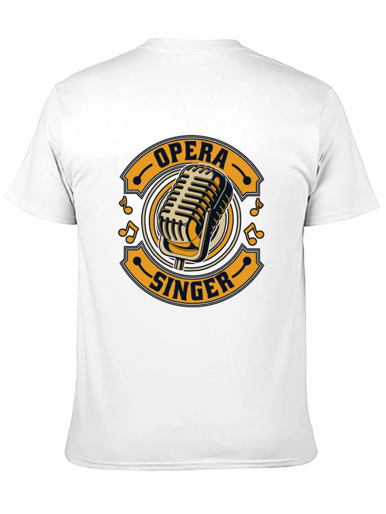 Opera Singer T-Shirt Retro Microphone Tee
