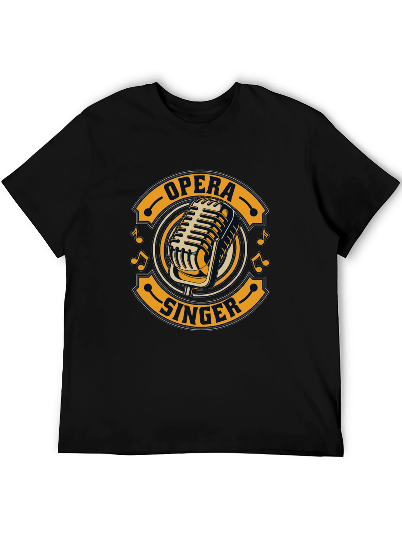 Opera Singer T-Shirt Retro Microphone Tee