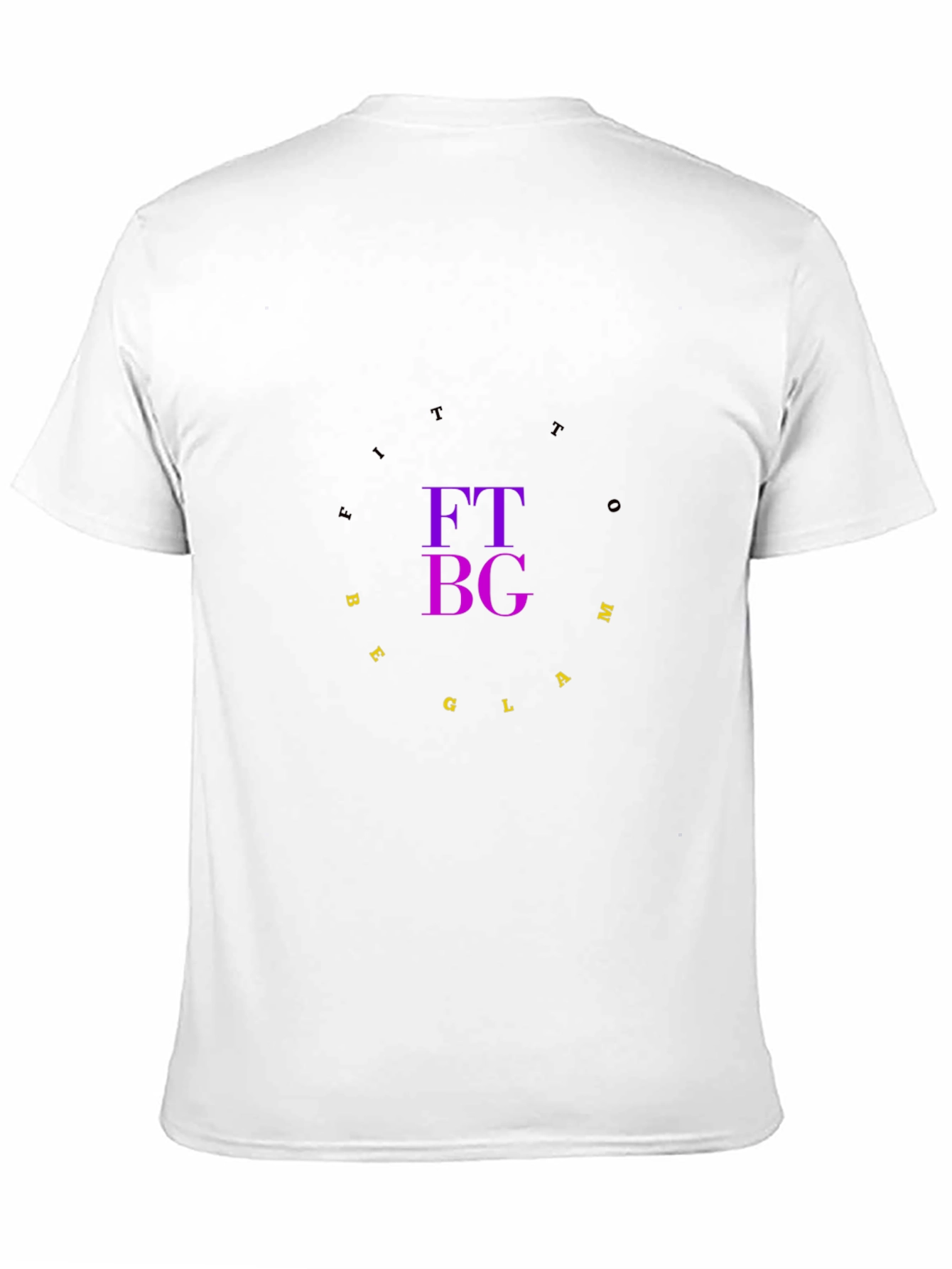 FTBG Glam T-Shirt - Stylish Black Tee