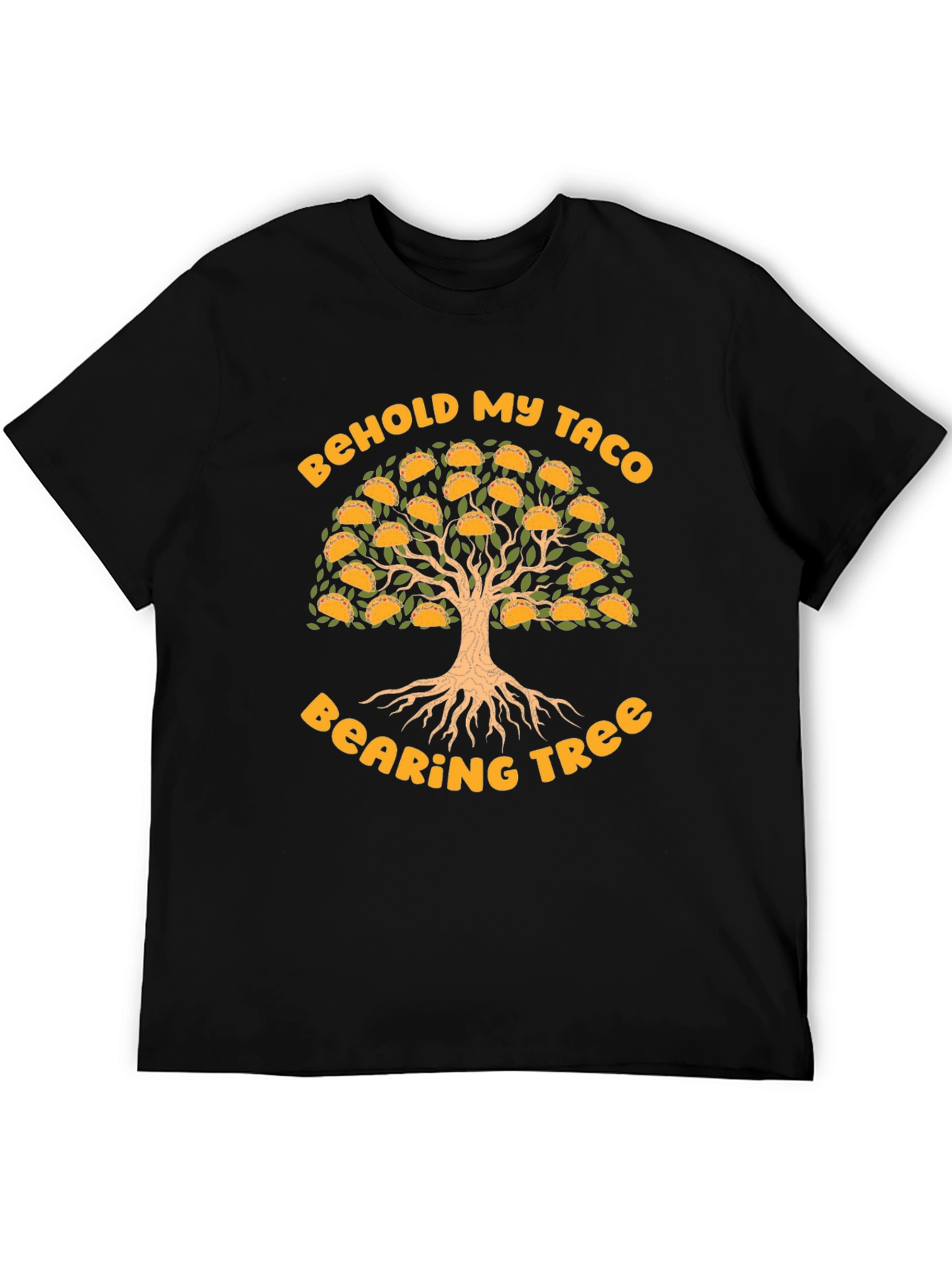 Behold My Taco Bearing Tree Graphic T-Shirt