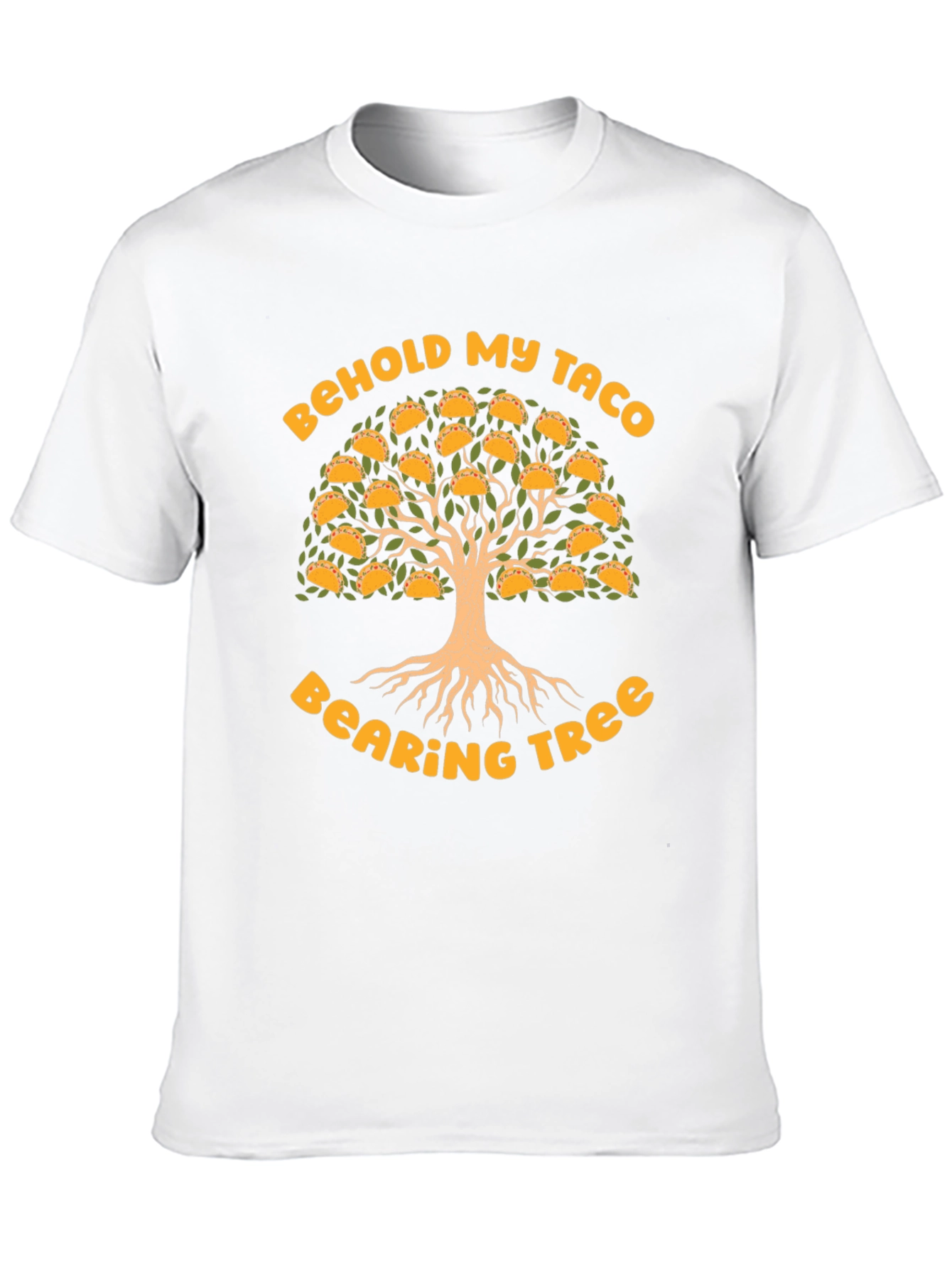 Behold My Taco Bearing Tree Graphic T-Shirt